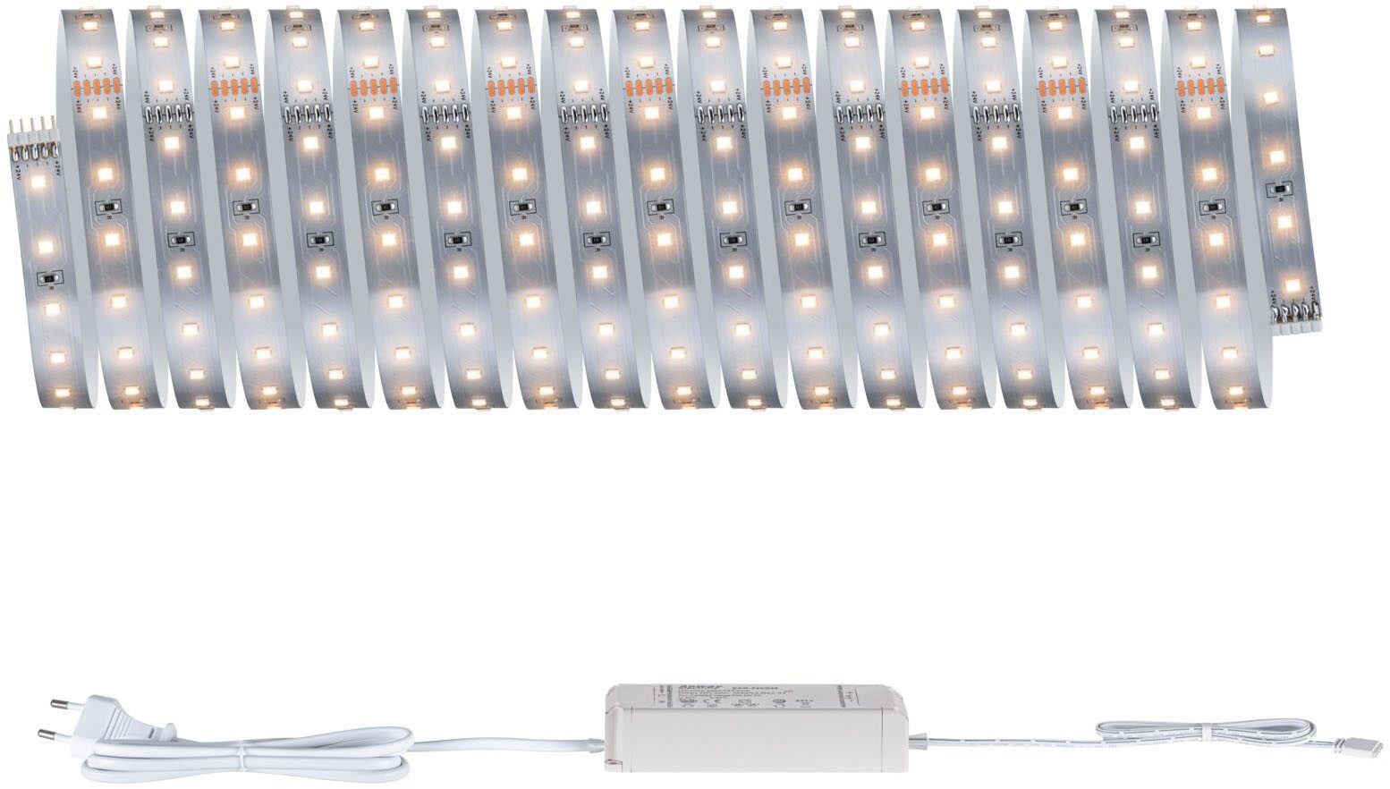 Paulmann Led-strepen MaxLED 500 LED strip warm wit basisset (2 stuks)