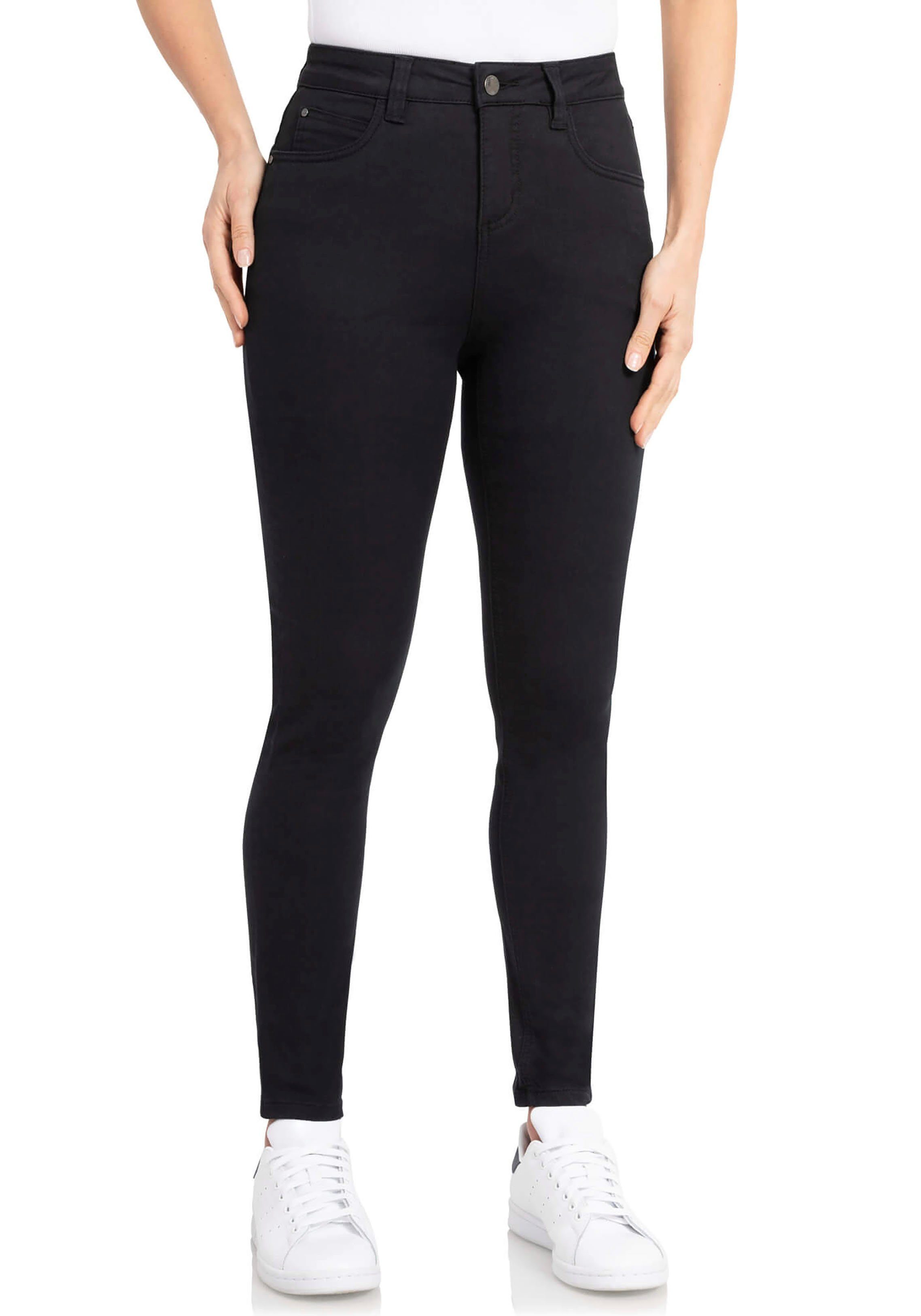 wonderjeans High-waist jeans High Waist WH72 Hoog opgesneden met iets verkorte pijpen