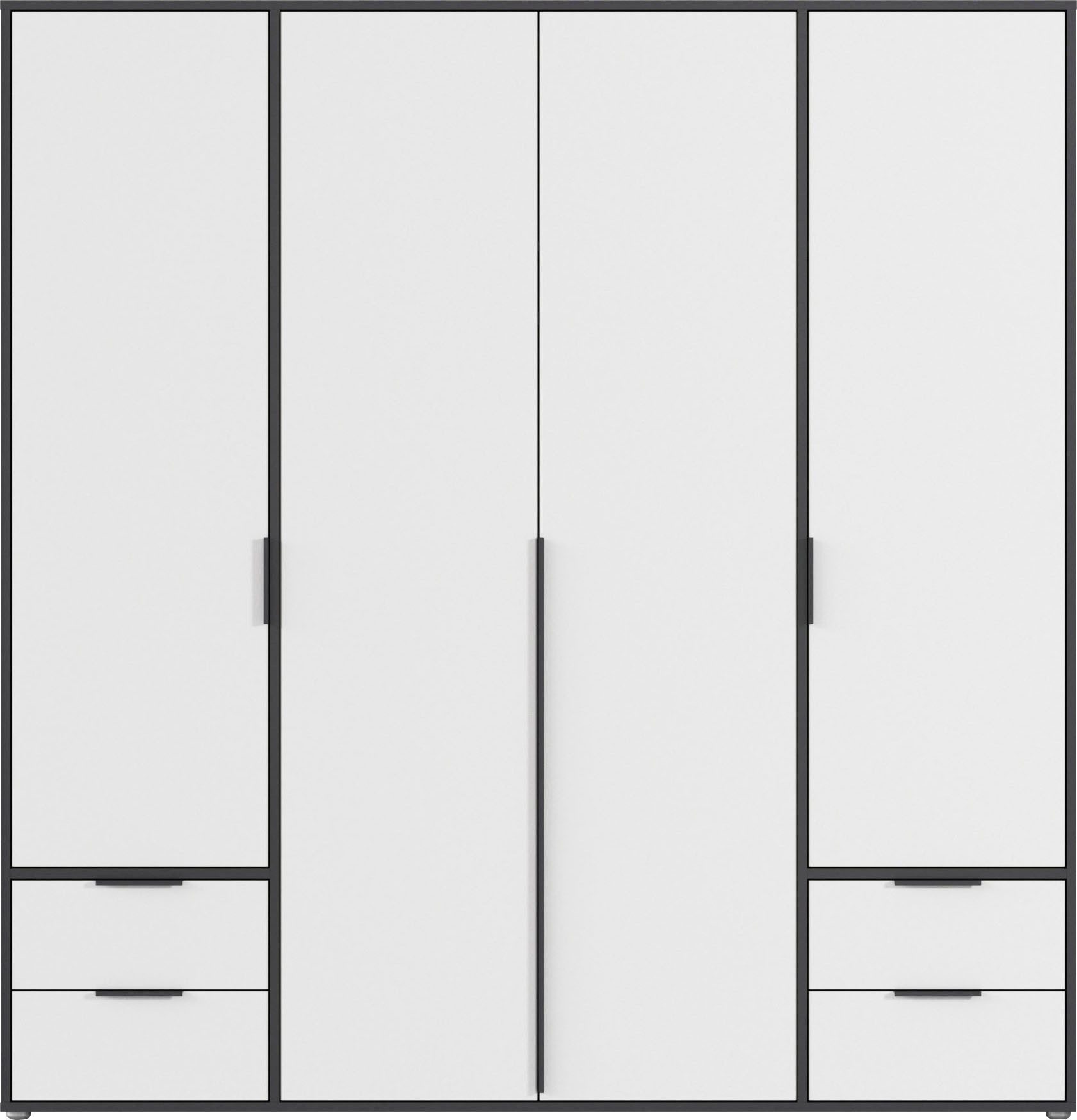 rauch Draaideurkast Kledingkast Kast Garderobe Wasmand NAGATA veel Opbergruimte