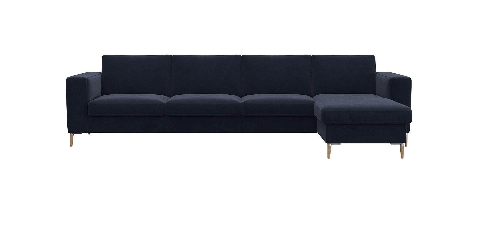 FLEXLUX Hoekbank Fiore, super zitcomfort door koudschuim in de zitting, L-vorm , hoekbanken