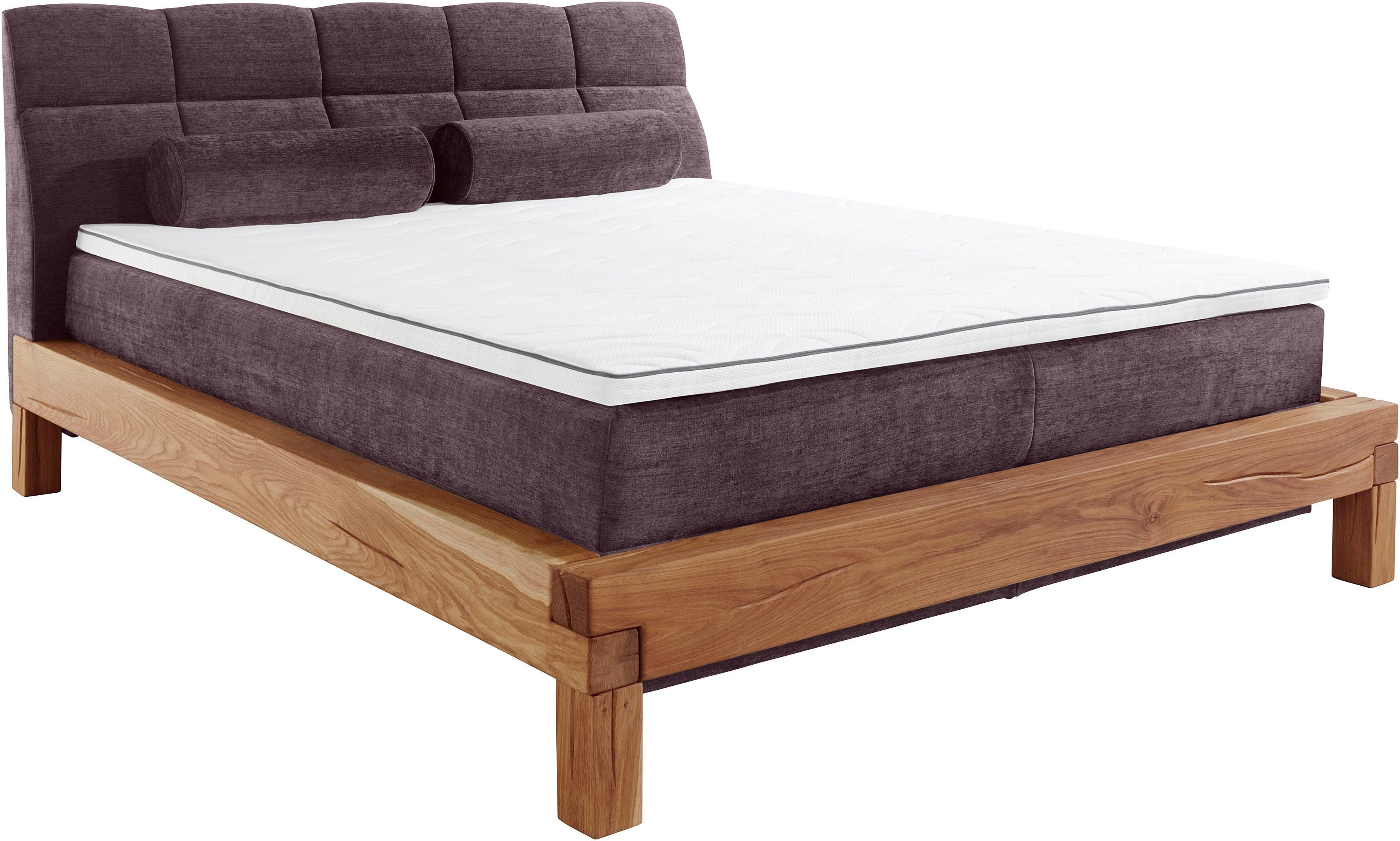 Home affaire Boxspring Villads Ligoppervlak: 180x200 cm, inside-boxspringonderbouw, gerecyclede stoffen