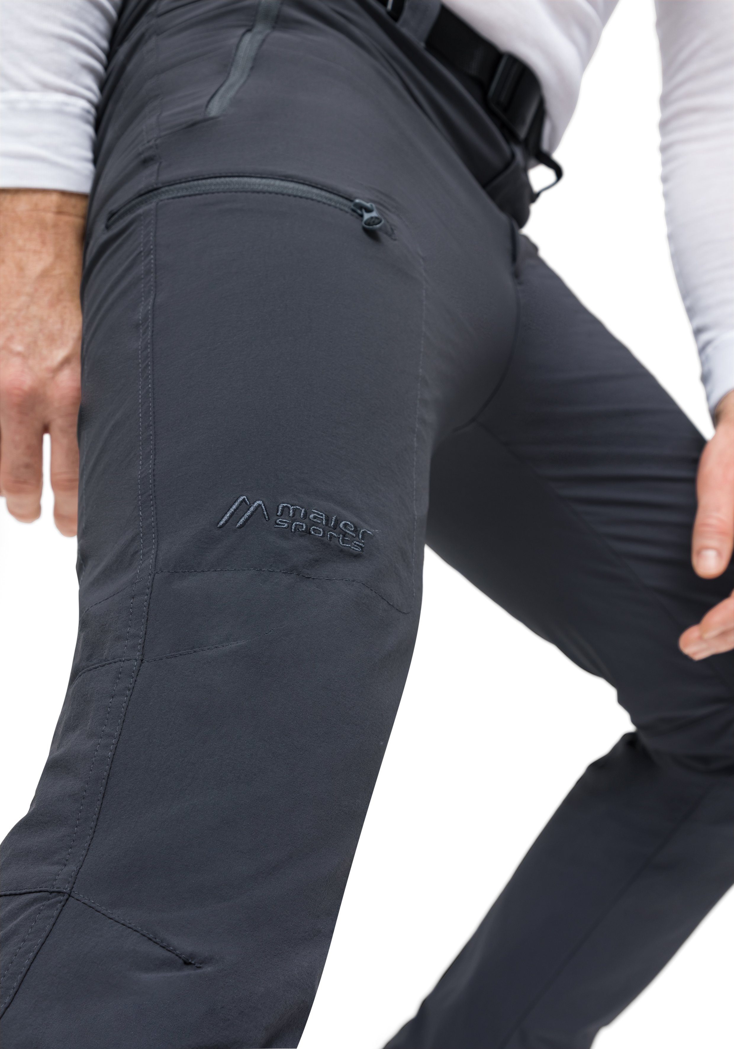 Maier Sports Functionele broek Oberjoch Therm Winter-outdoorbroek, gewatteerd en elastisch