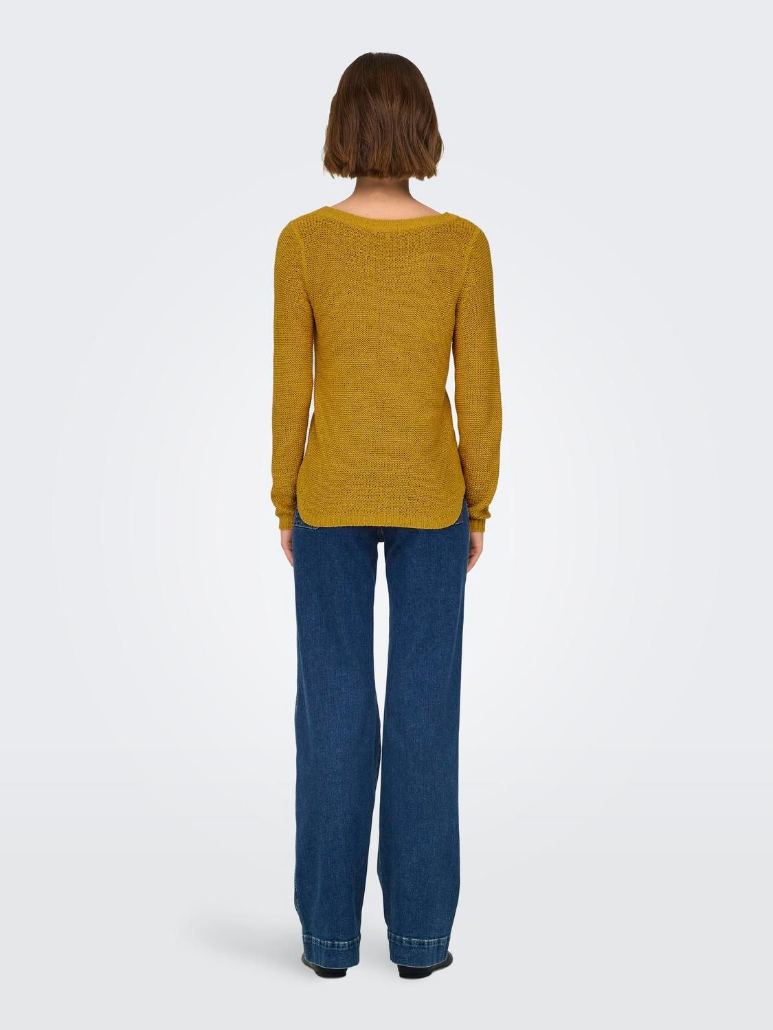 Only Gebreide trui ONLGEENA XO L/S PULLOVER KNT NOOS