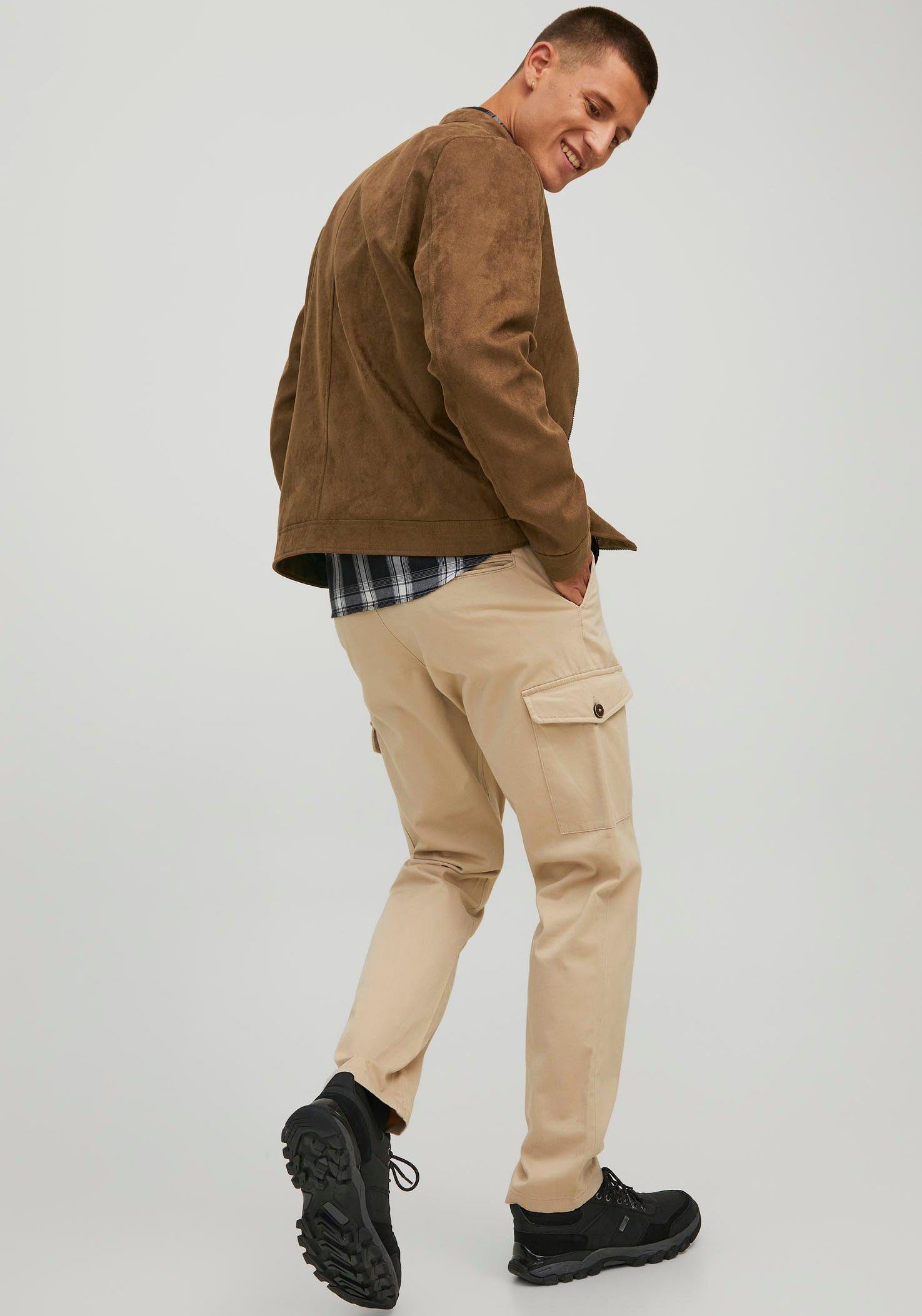 Jack & Jones Bikerjack JJEROCKY CLEAN JACKET NOOS