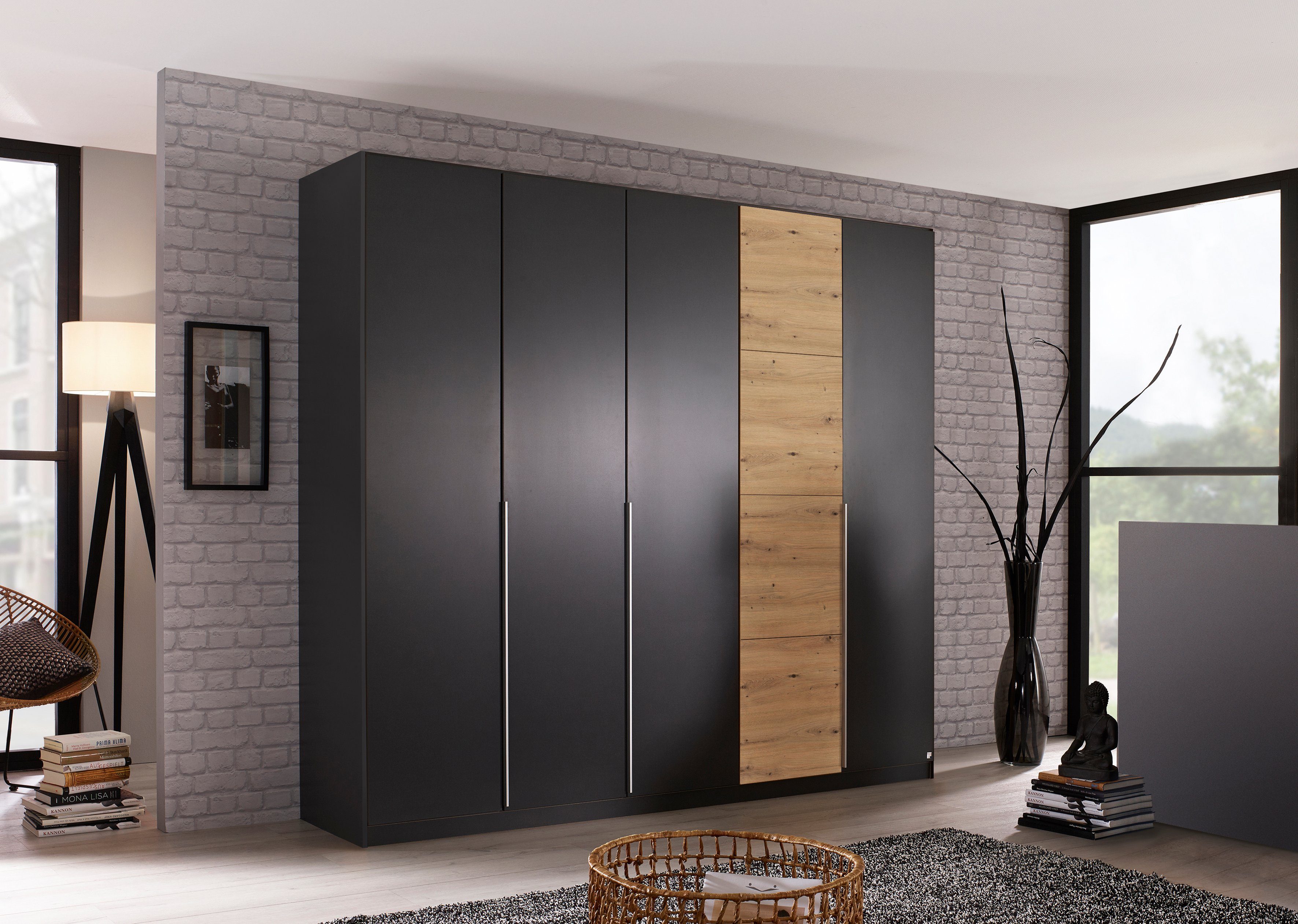 rauch Draaideurkast Bellezza inclusief lade-inzet, wasindeling en verdere accessoires