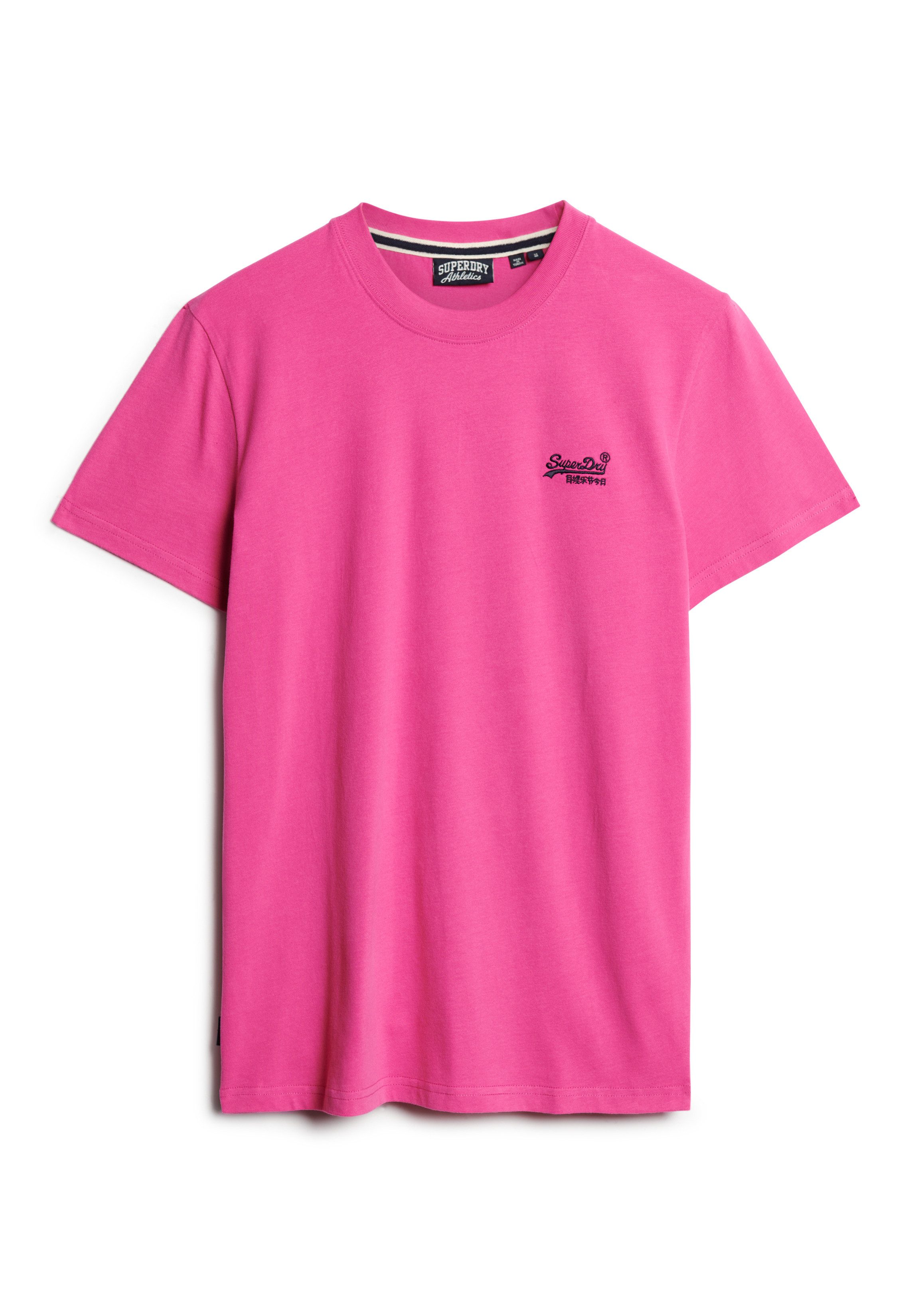 Superdry Shirt met ronde hals ESSENTIAL LOGO EMB TEE