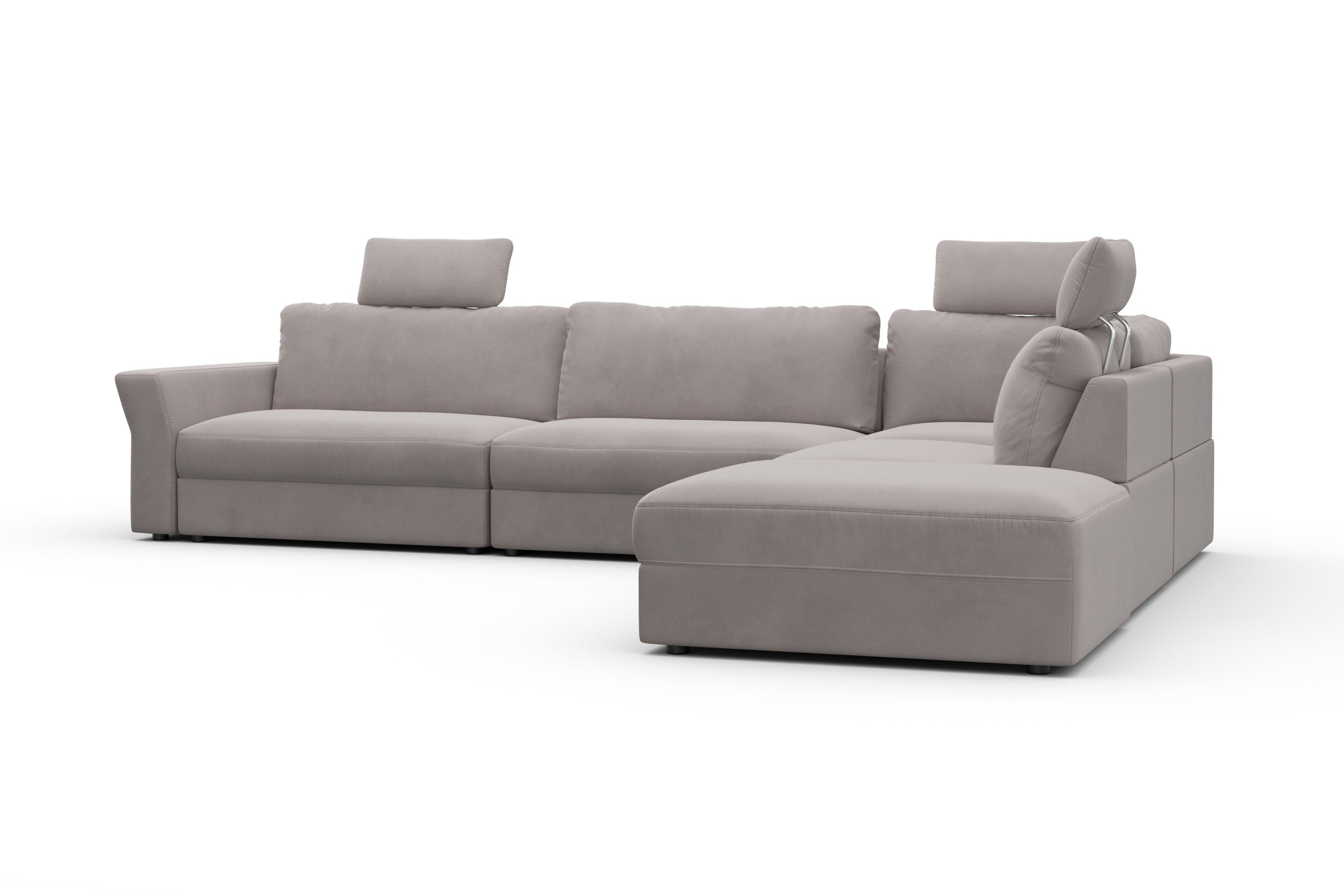 sit&more Hoekbank Cadabra L-vorm Breedte 356 cm, met zitdiepteverstelling