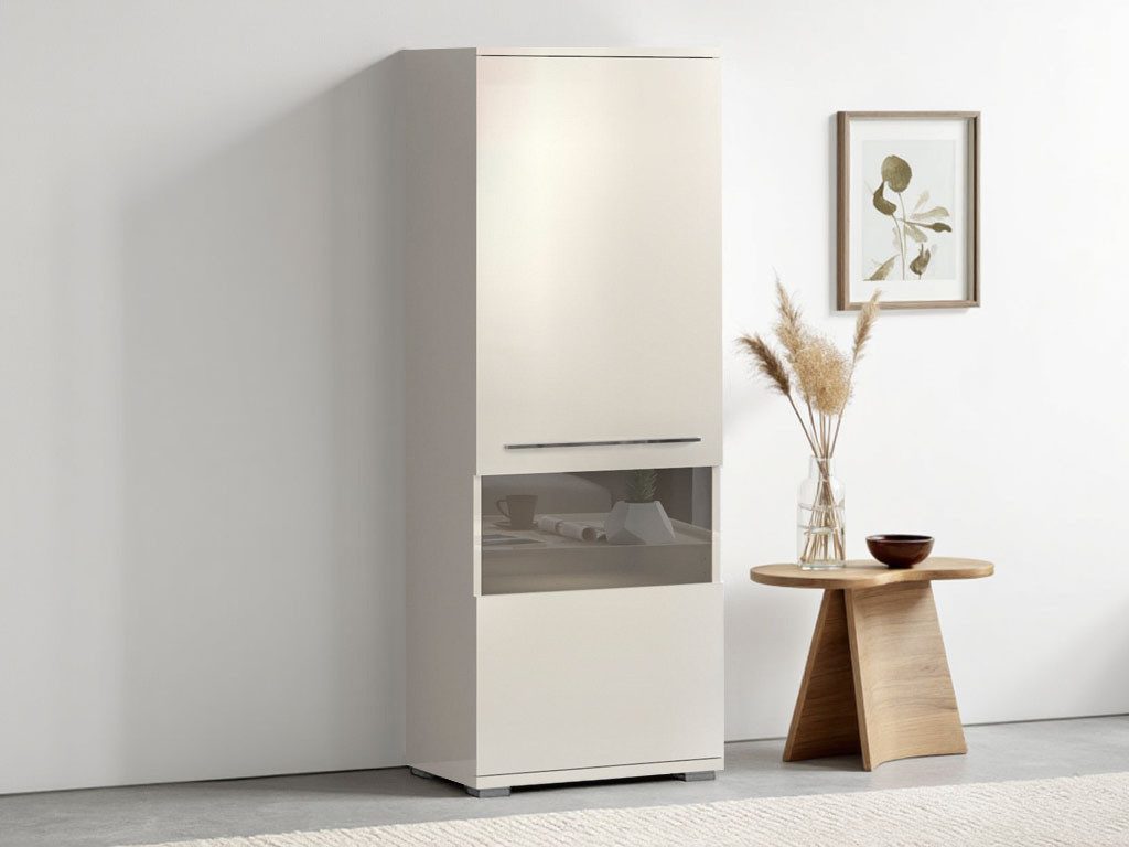 Places of Style Vitrinekast Piano UV-gecoat, soft close-functie