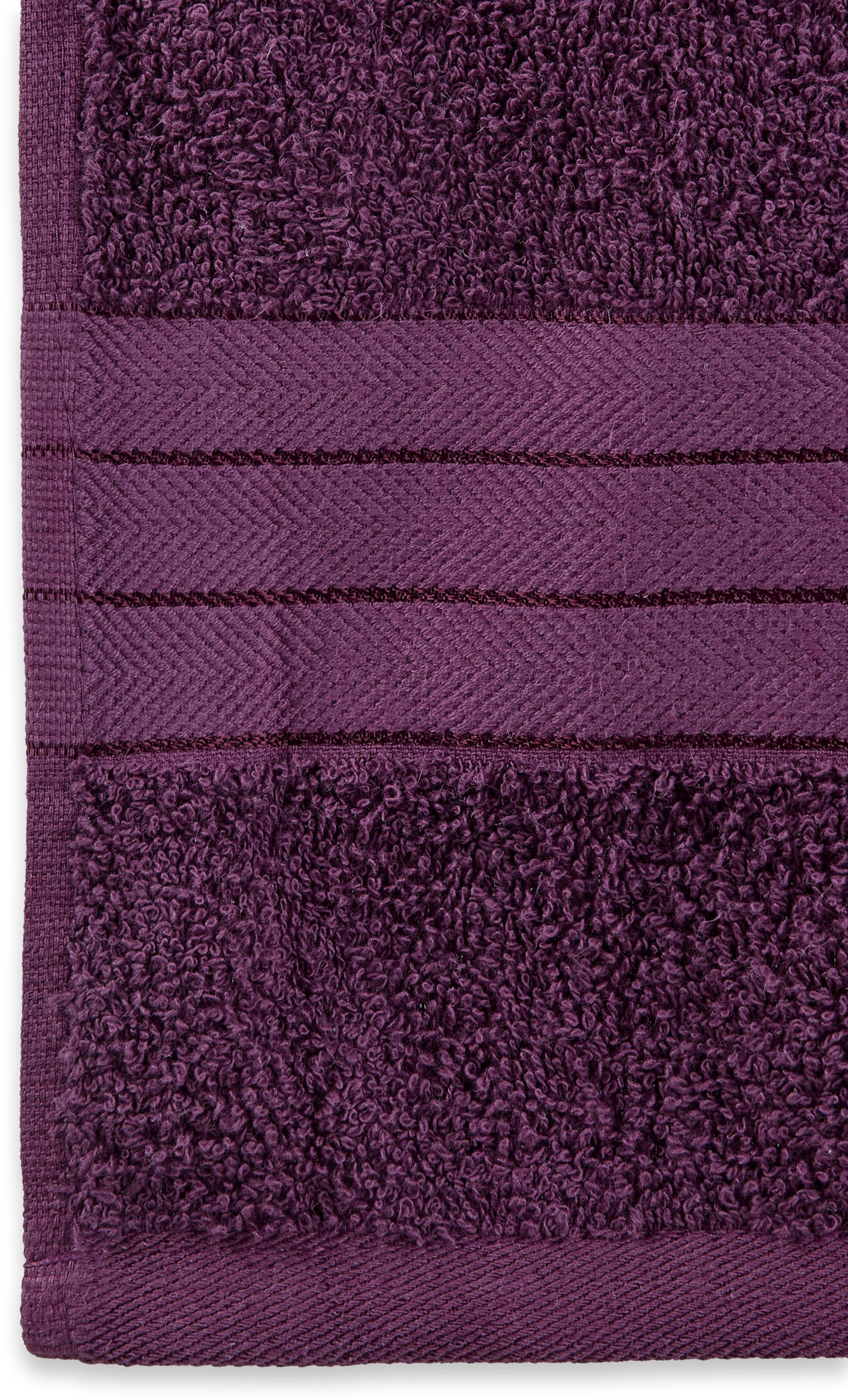 good morning Badlaken Uni Towels Katoen, walkfrottee, bies, 500 GSM, effen, zonder ophangbeugel (2 stuks)