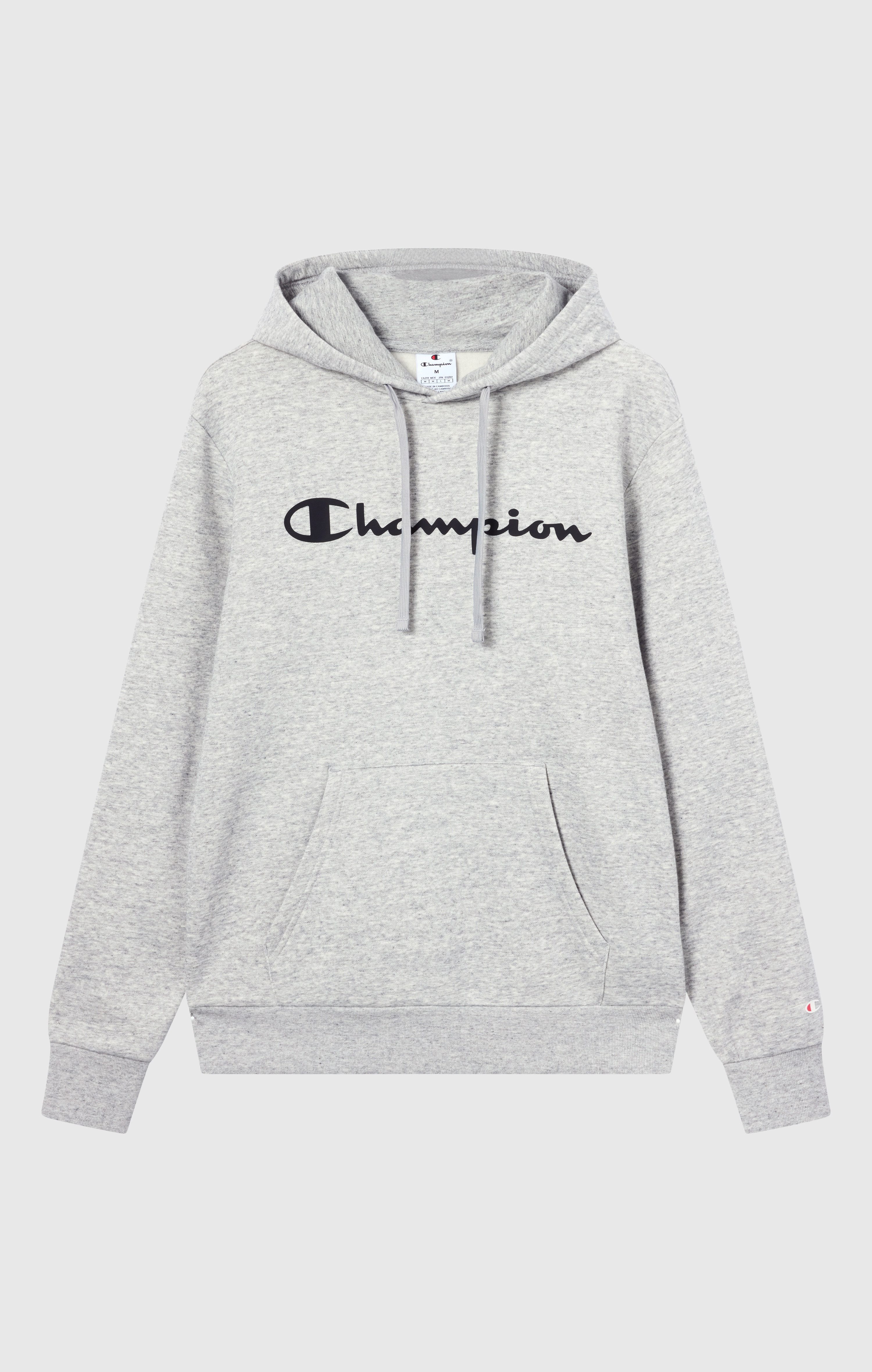Champion Hoodie BASICS Fleece Hoodie Large Logo (1-delig)