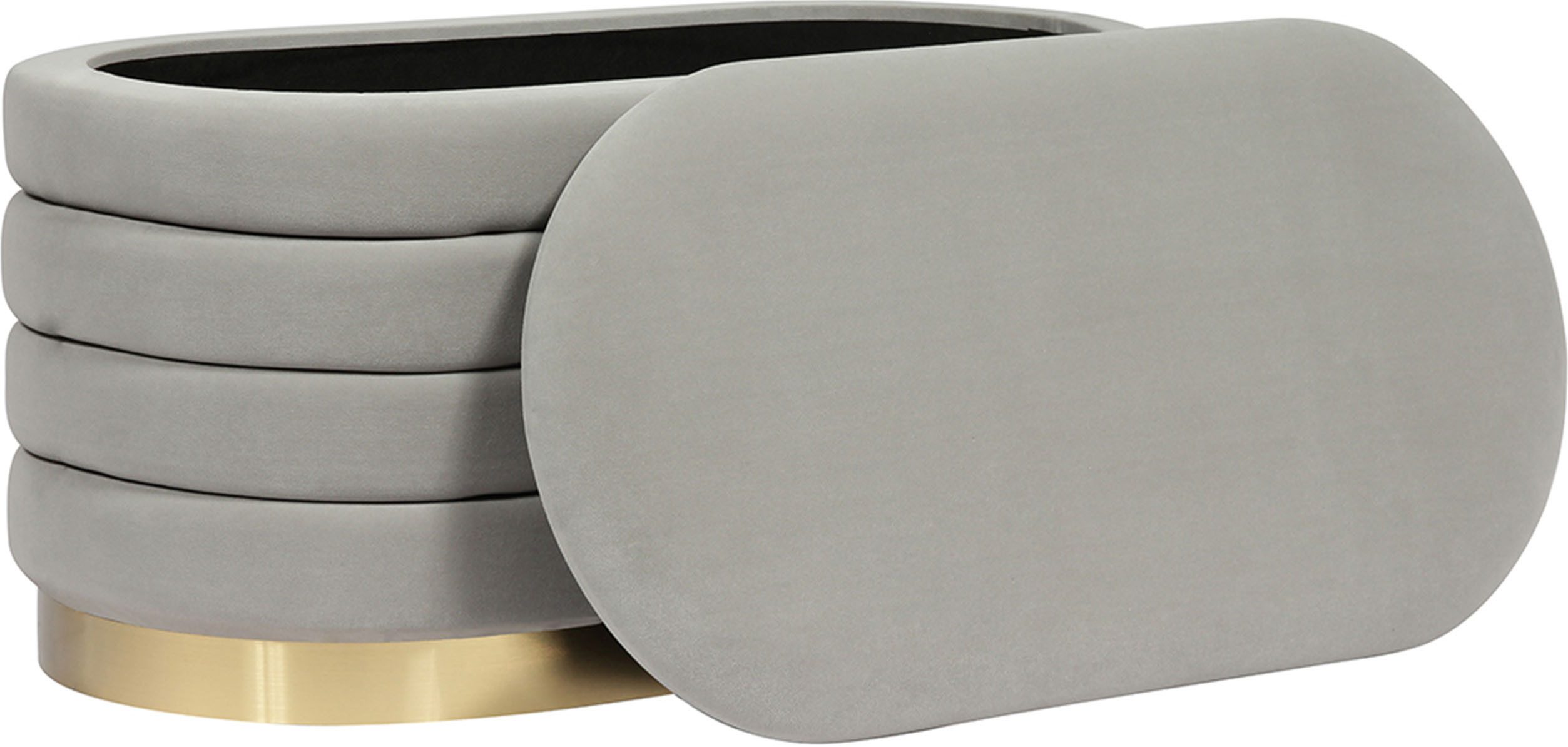 Kayoom Zitbank Adina 125, BESTSELLER!, Elegante uitstraling door goudkleurige basis (1 stuk)