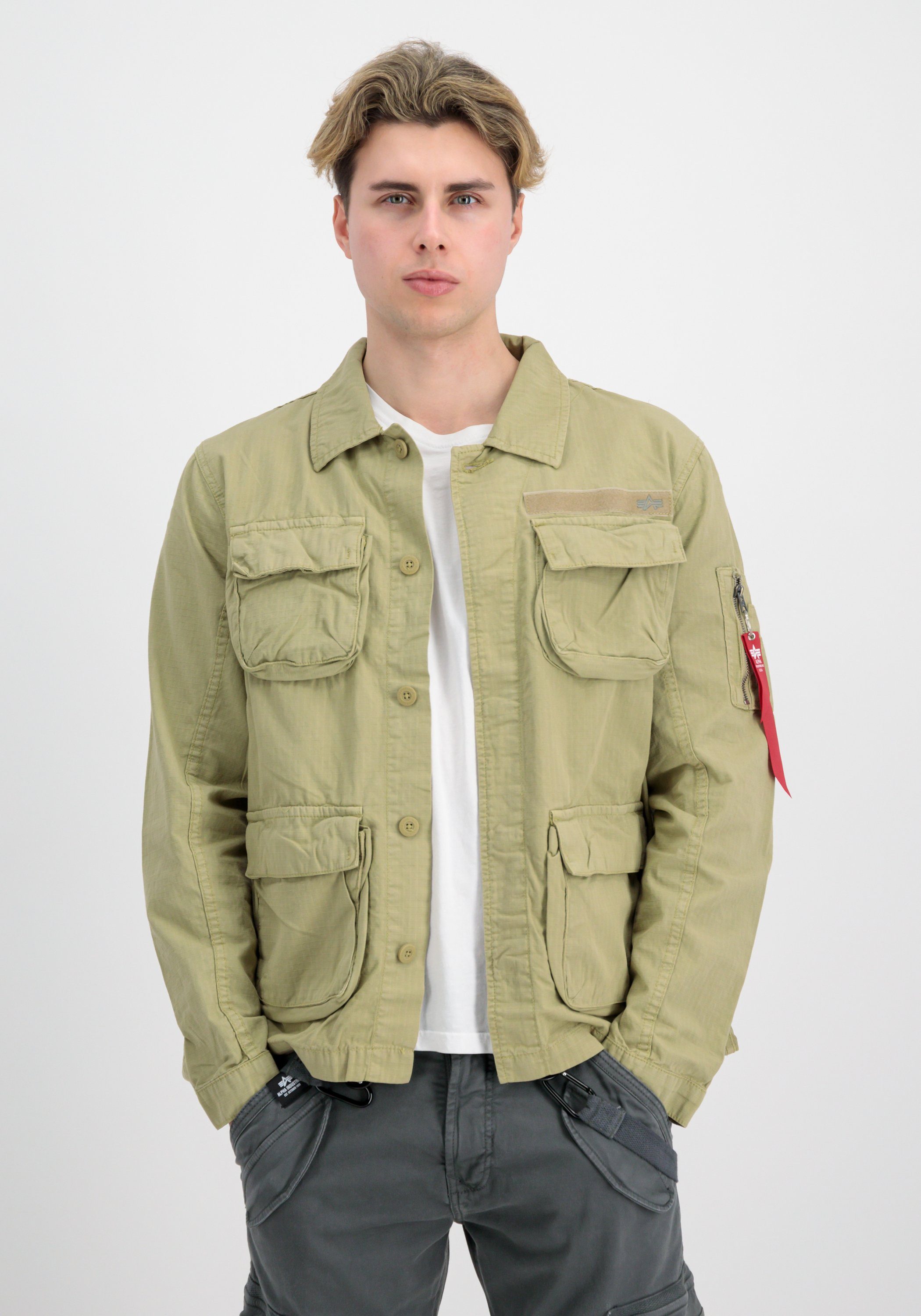 Alpha Industries Overhemdjasje Alpha Industries Men - Overshirts Ripstop Cargo Overshirt