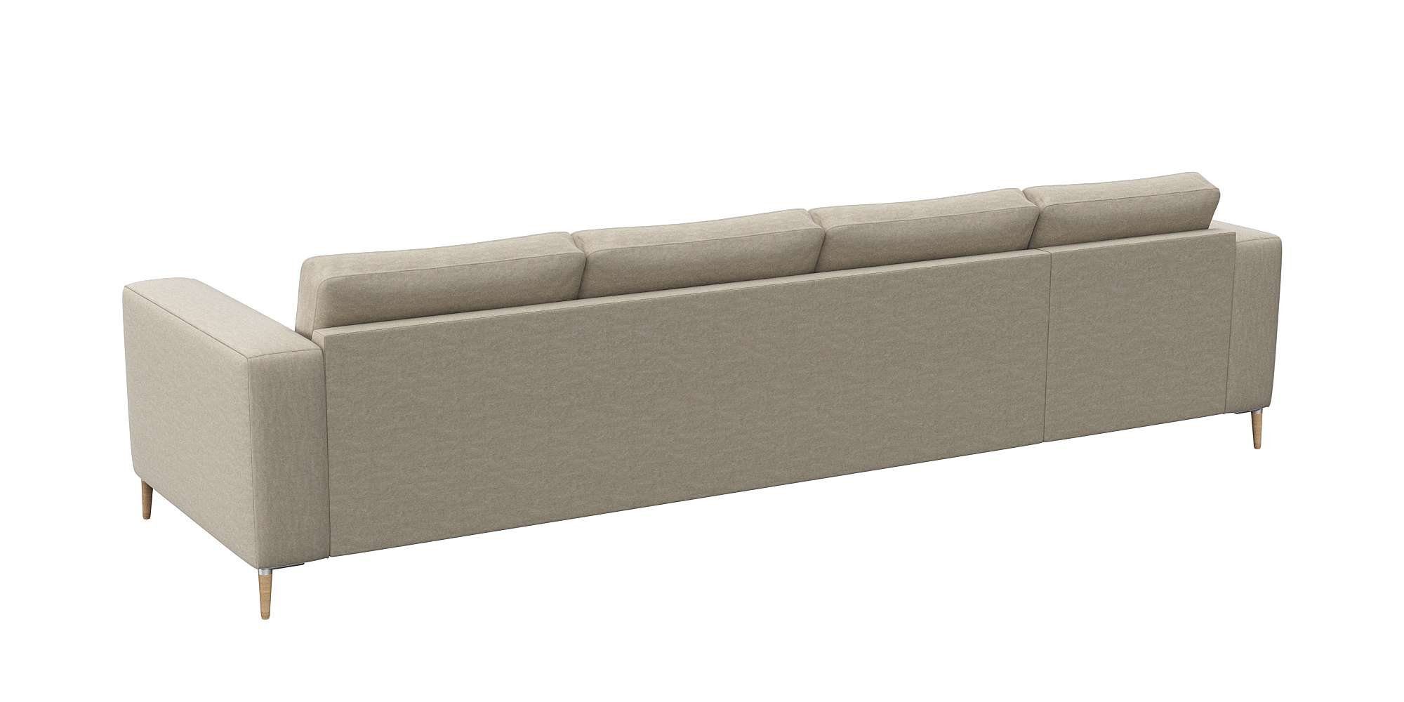 FLEXLUX Hoekbank Fiore, super comfortabel door hoogwaardige zitconstructie met koudschuim