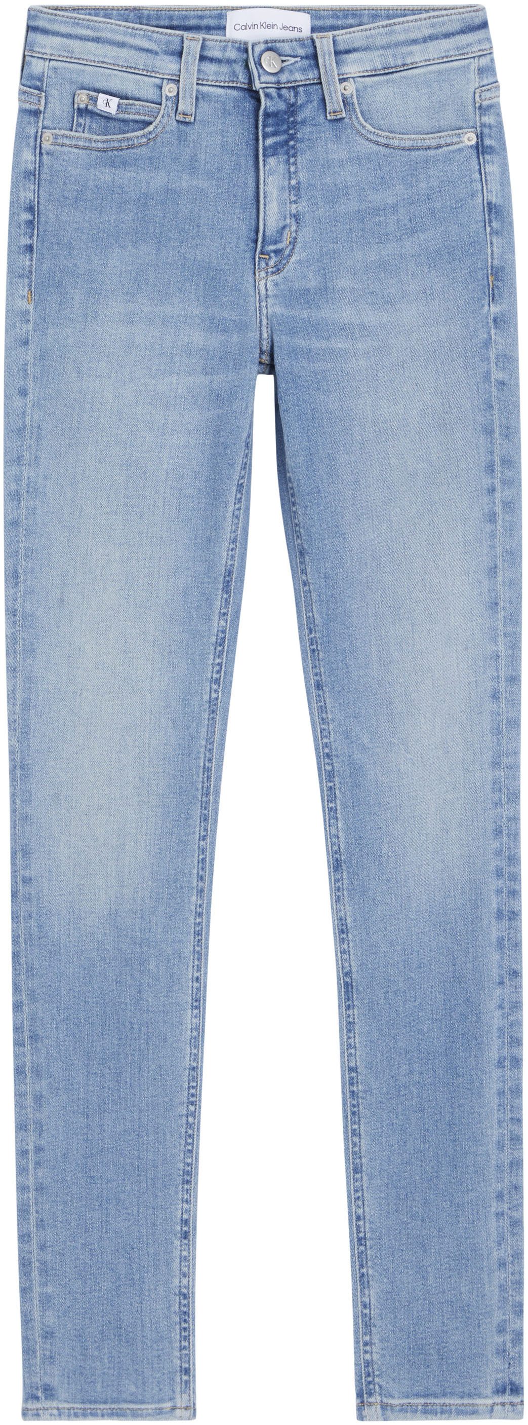Calvin Klein Skinny fit jeans Mid rise skinny in 5-pocketsstijl