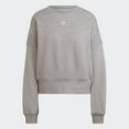 adidas originals sweatshirt adicolor essentials fleece grijs