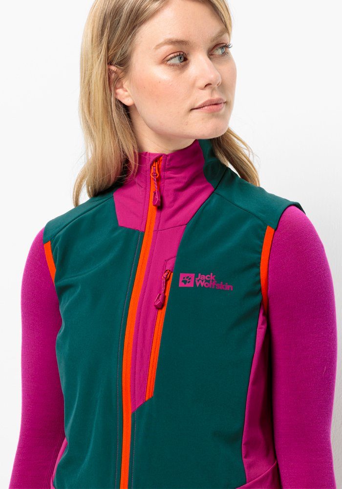 Jack Wolfskin Softshell-bodywarmer ALPSPITZE VEST W