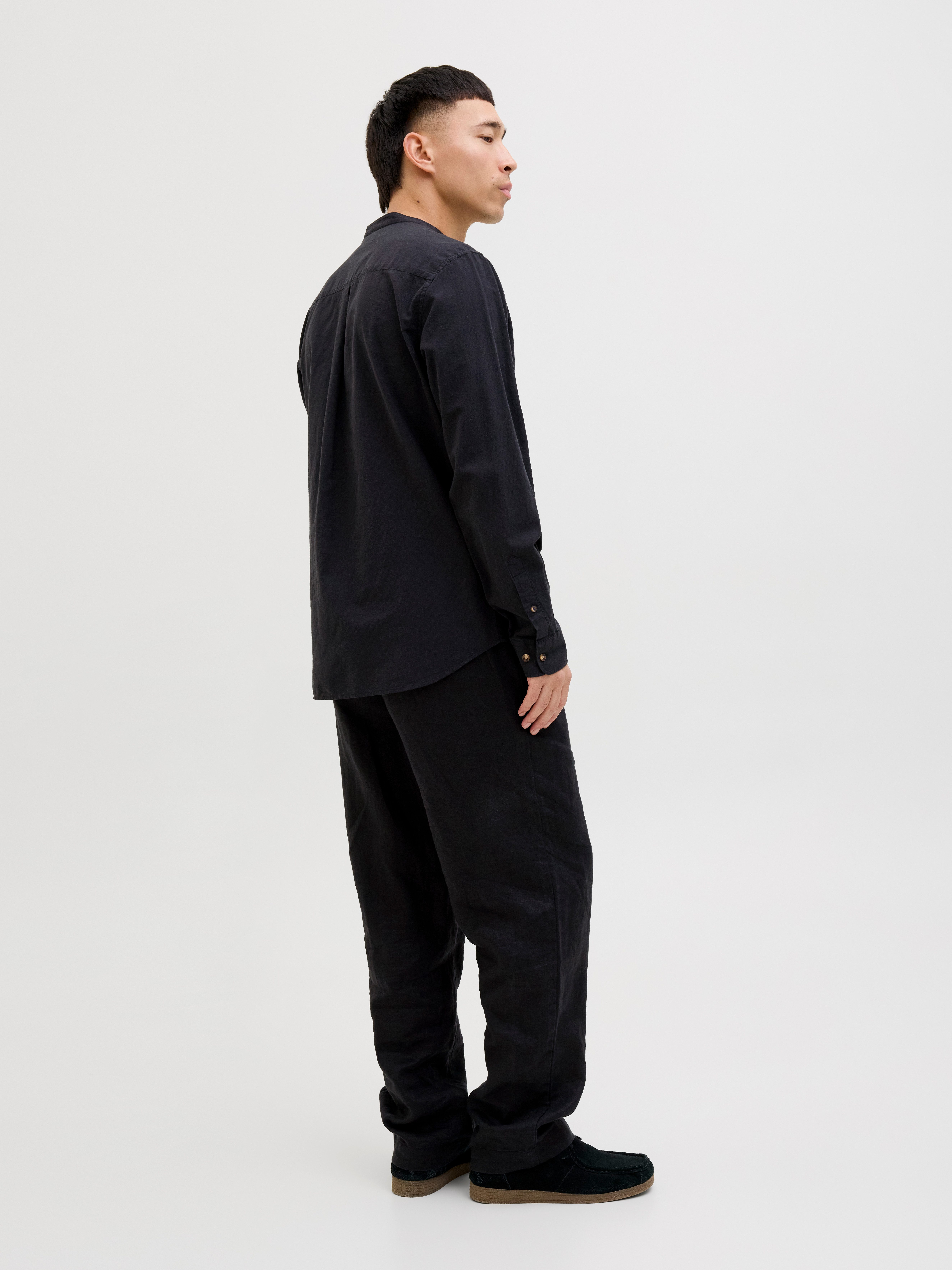 Jack & Jones Overhemd met lange mouwen JJESUMMER HALF PLACKET SHIRT LS SN
