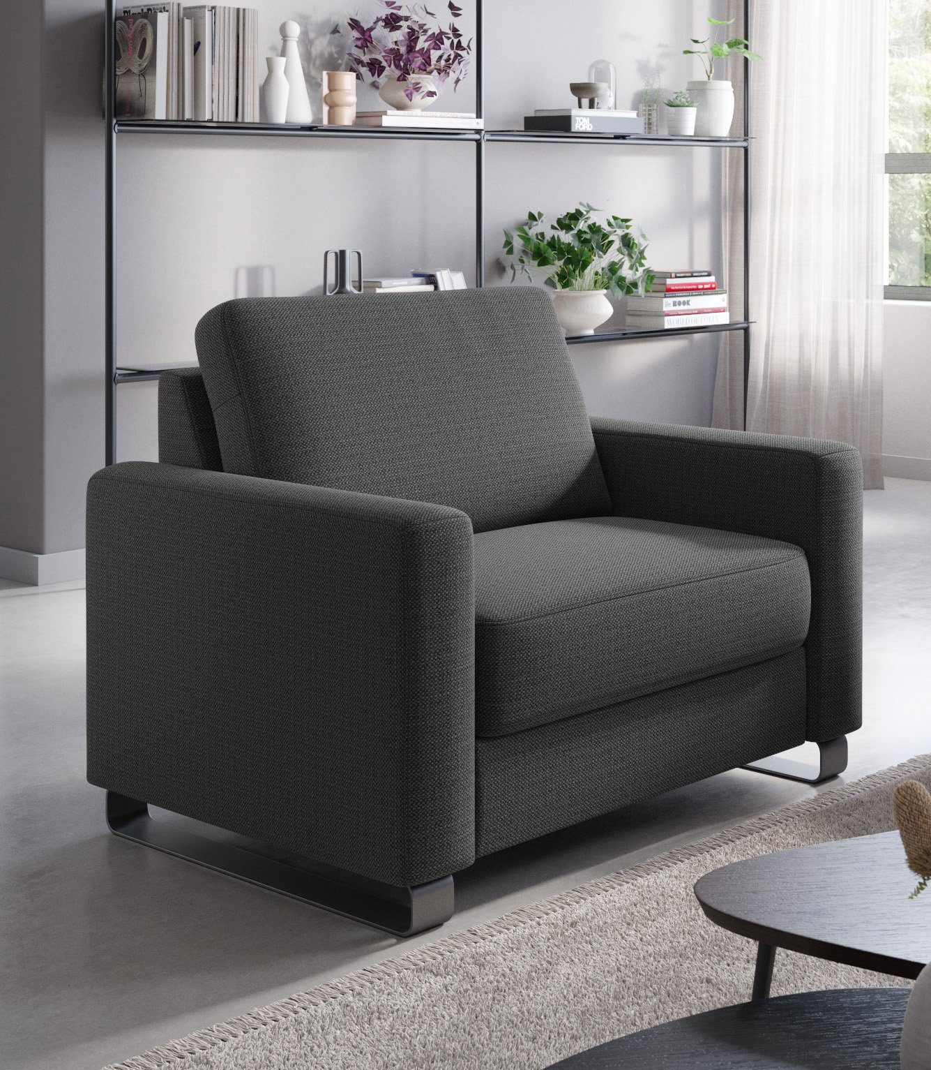 sit&more Fauteuil met comfortabel binnenveringsinterieur