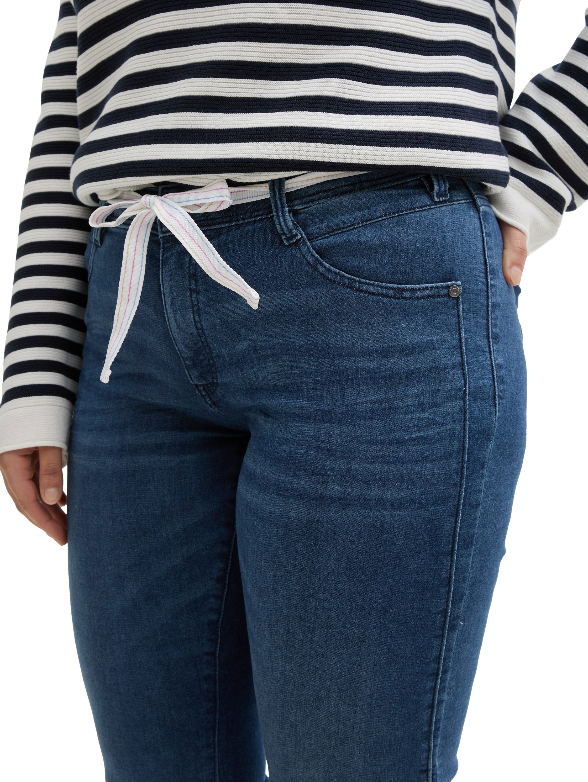 TOM TAILOR MY TRUE ME Slim fit jeans in de four-pocket stijl