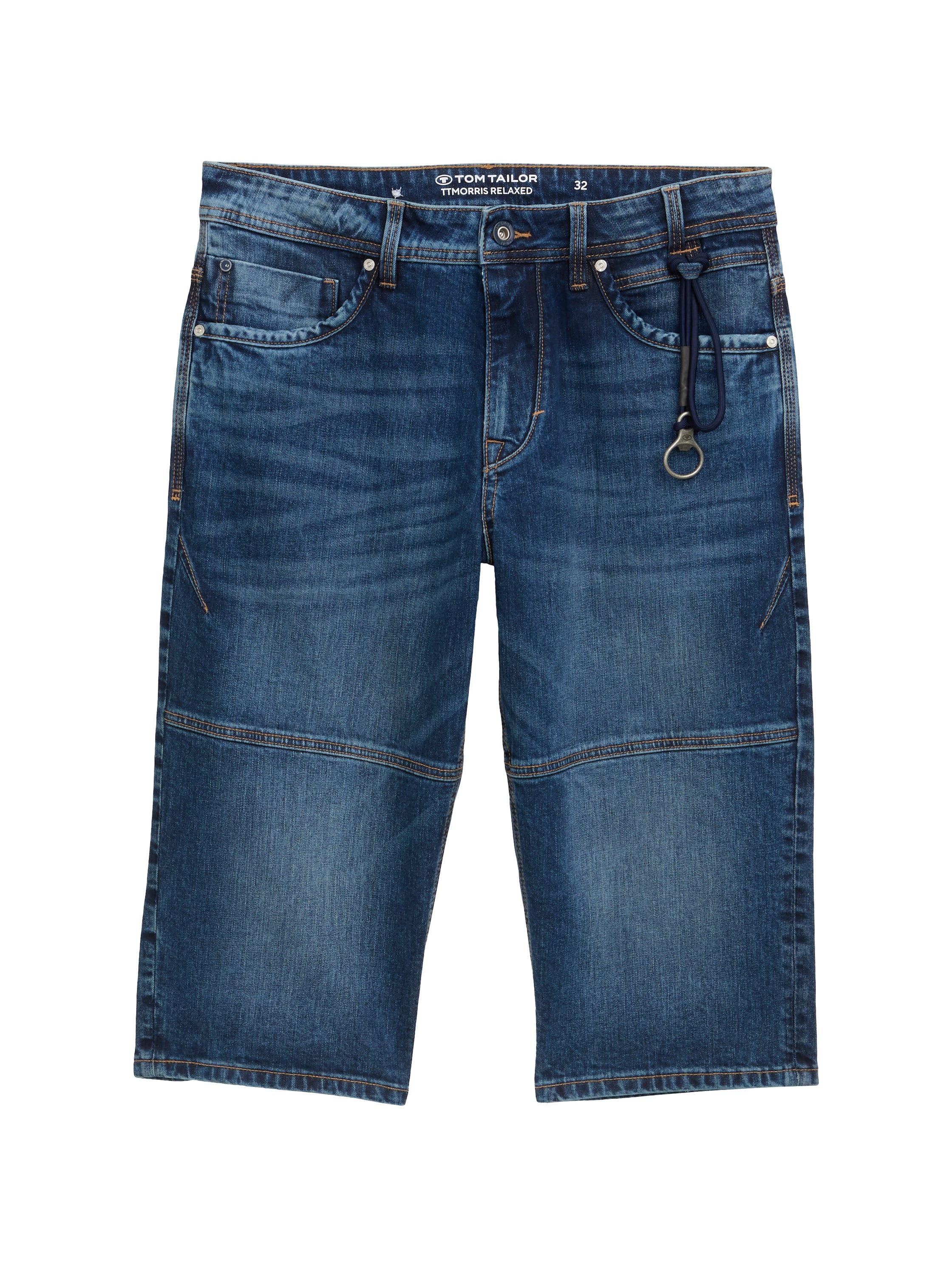 Tom Tailor Jeansshort in 5-pocketsstijl