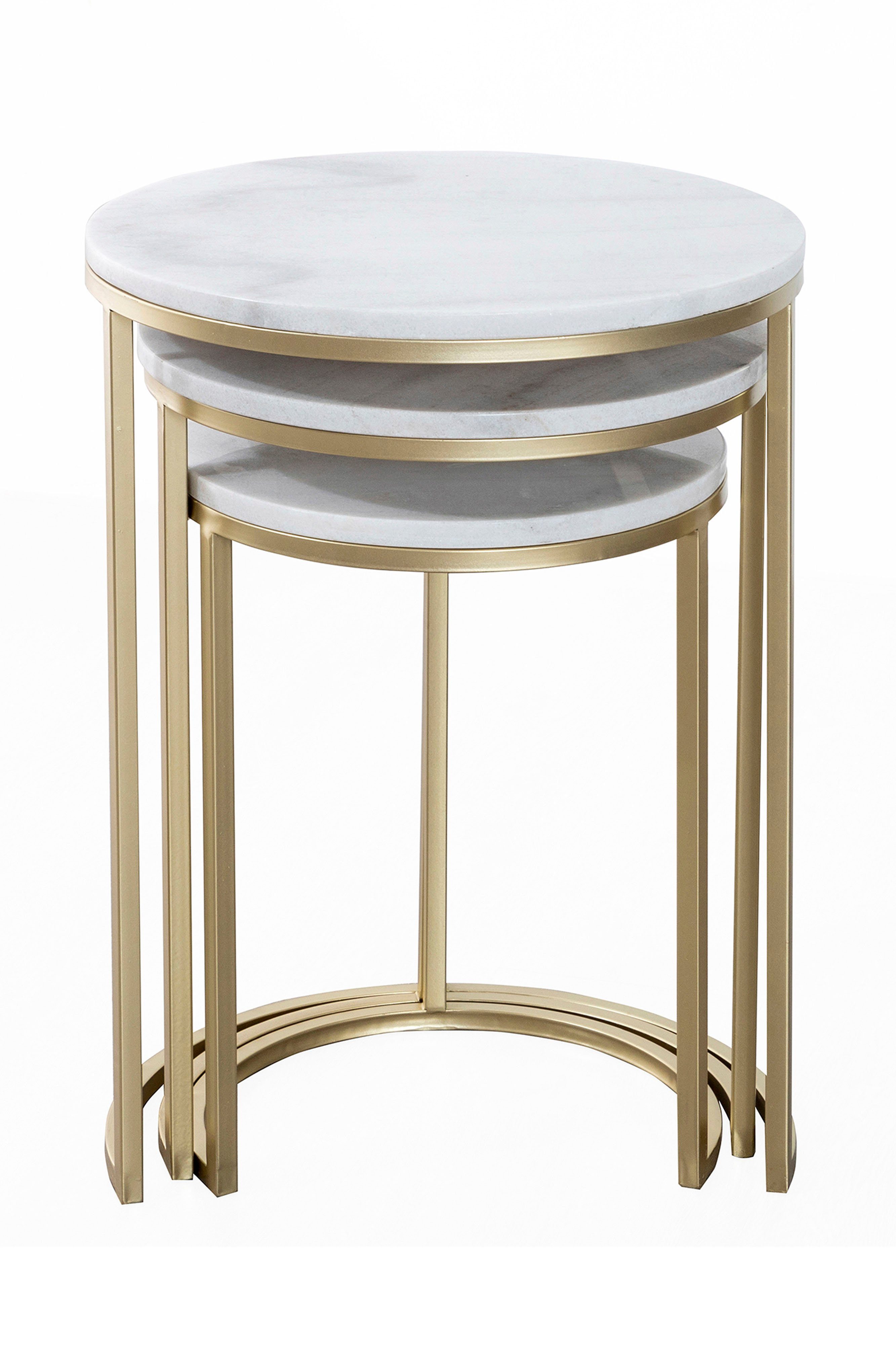 Kayoom Bijzettafel Tria 125 3-delige set, fascinerend en verfrissend (set, 3 stuks)