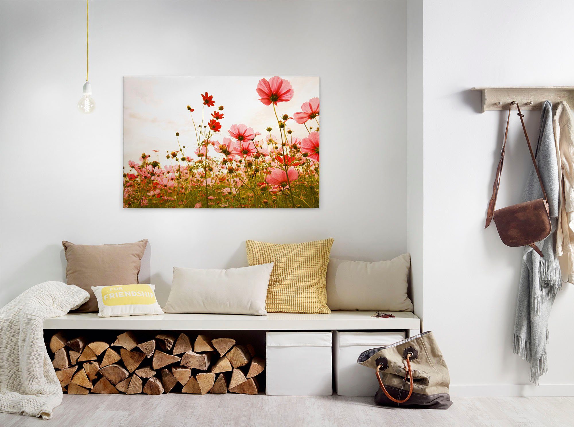 A.S. Création Artprint op linnen Flower Meadow