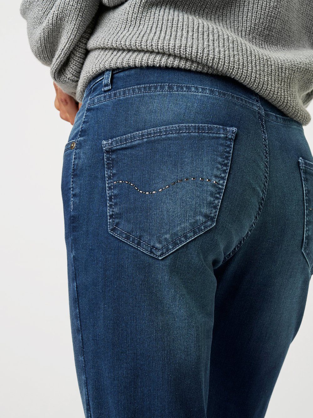 TONI Slim fit jeans Liv in five-pocketsstijl