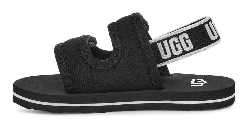 UGG Badslippers T LENNON SLINGBACK , zomerschoen, badschoen, klittenbandschoen, met klittenbandsluiting