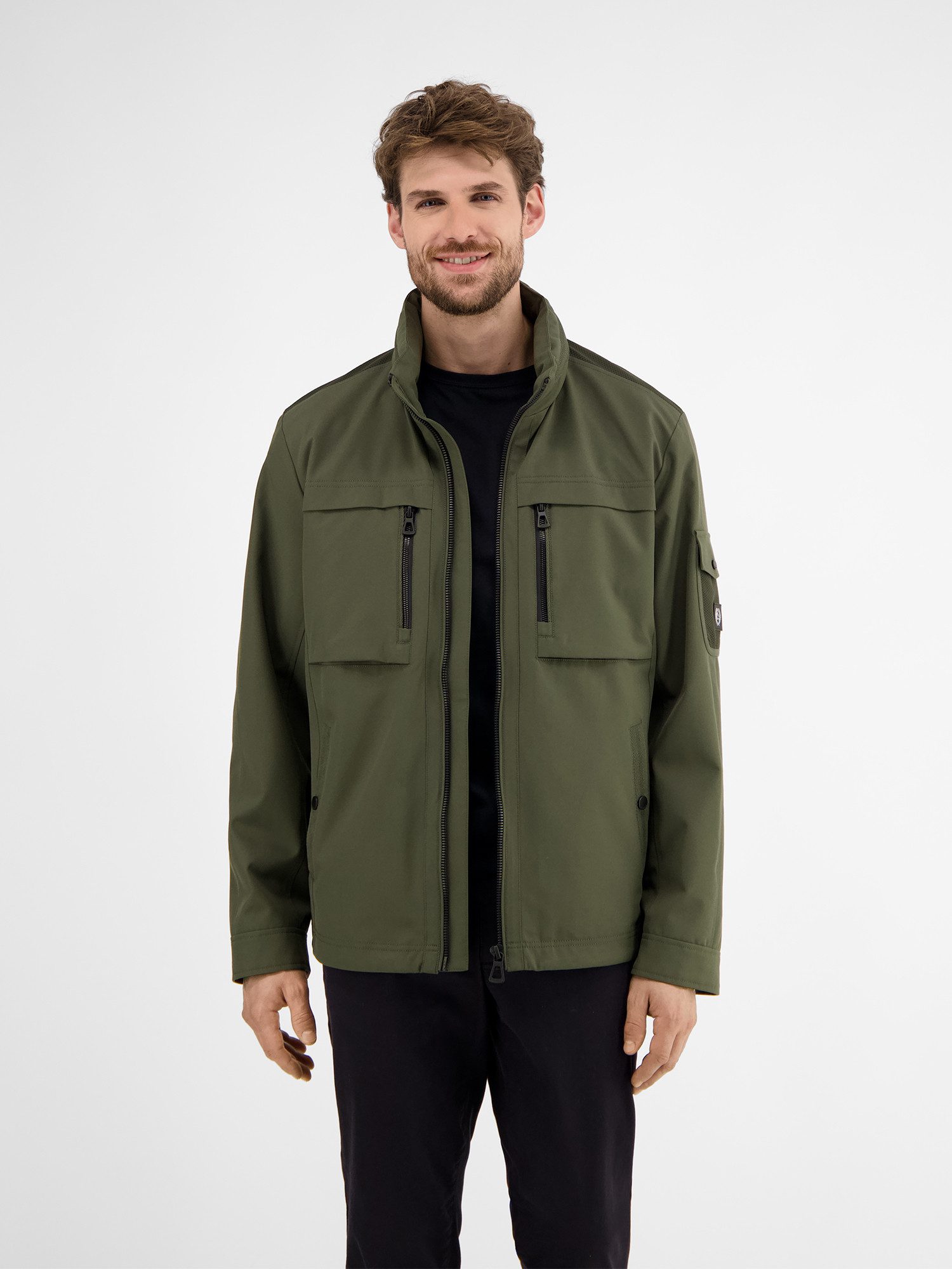 Lerros Outdoorjack LERROS shell-blouson met capuchon