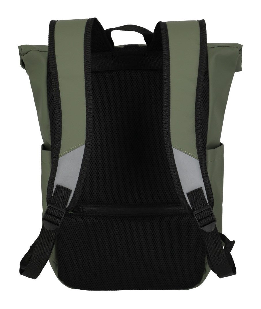 travelite Vrijetijdsrugzak BASICS roll-up rugzak zeil Wandelrugzak Reisrugzak Streetpack Werkrugzak