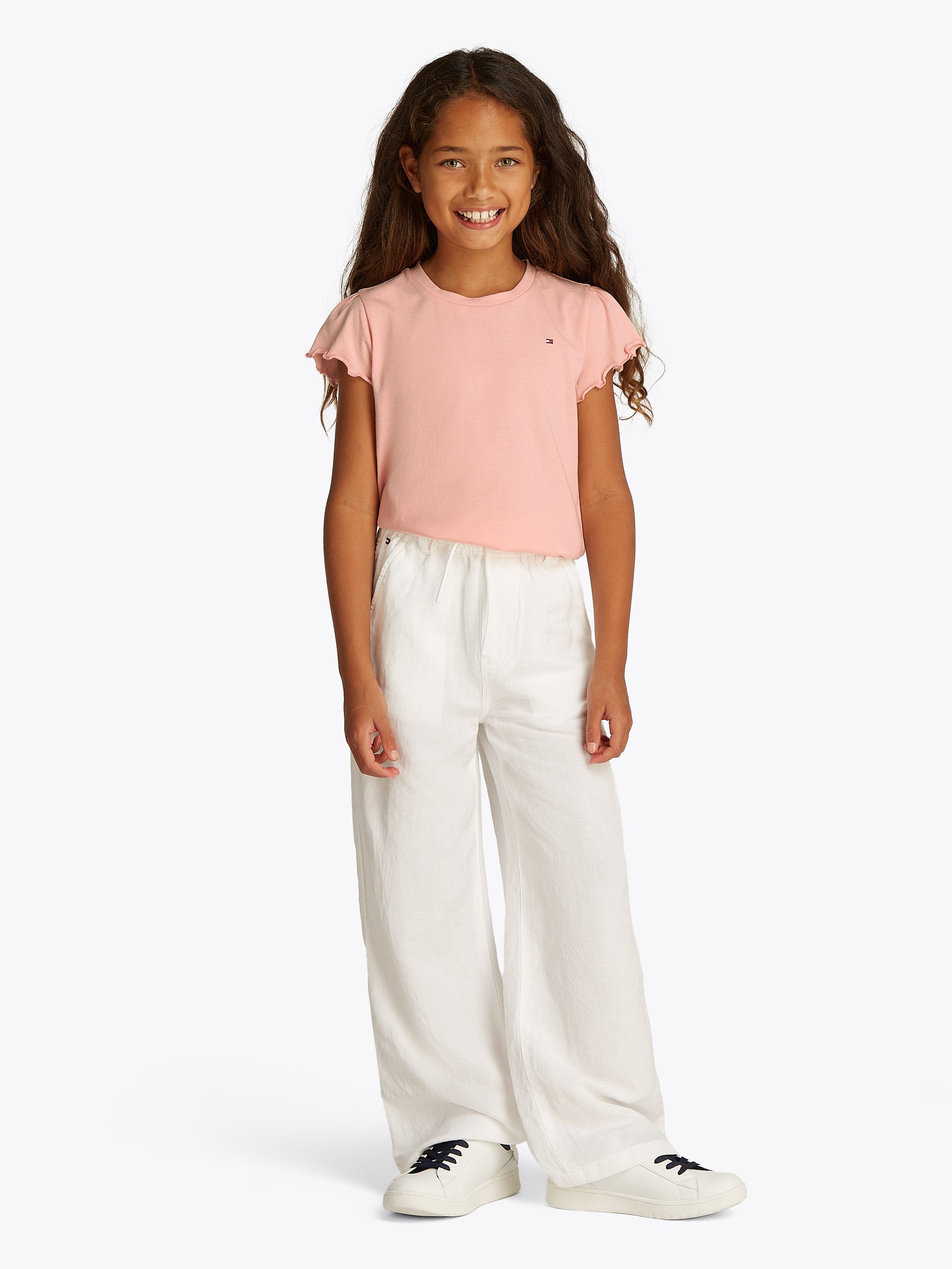 Tommy Hilfiger T-shirt ESSENTIAL RUFFLE SLEEVE TOP S/S