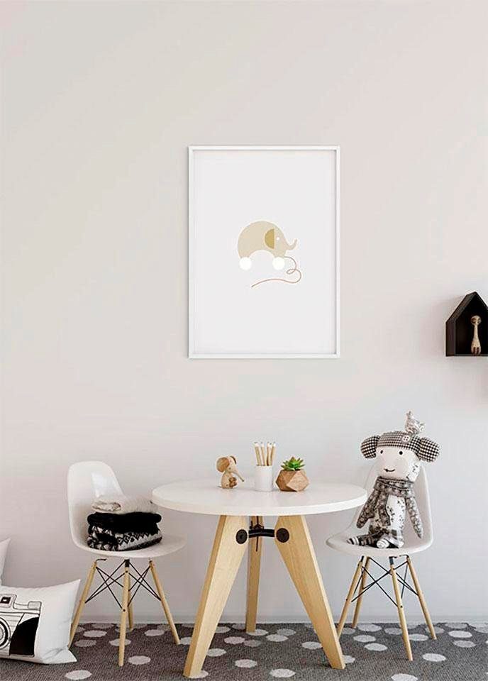 Komar Wanddecoratie Baby Happy Wanddecoratie - zonder lijst (1 stuk)