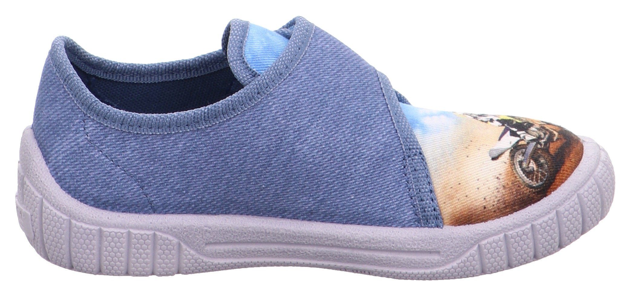 Superfit Pantoffels Bill WMS: middel Kinderschoen met cool motief, maat sjabloon om te downloaden