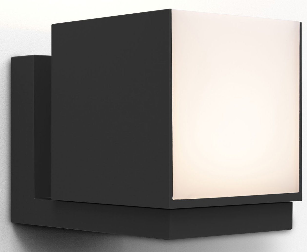 LUTEC Ledwandlamp voor buiten Cuba (1 stuk)