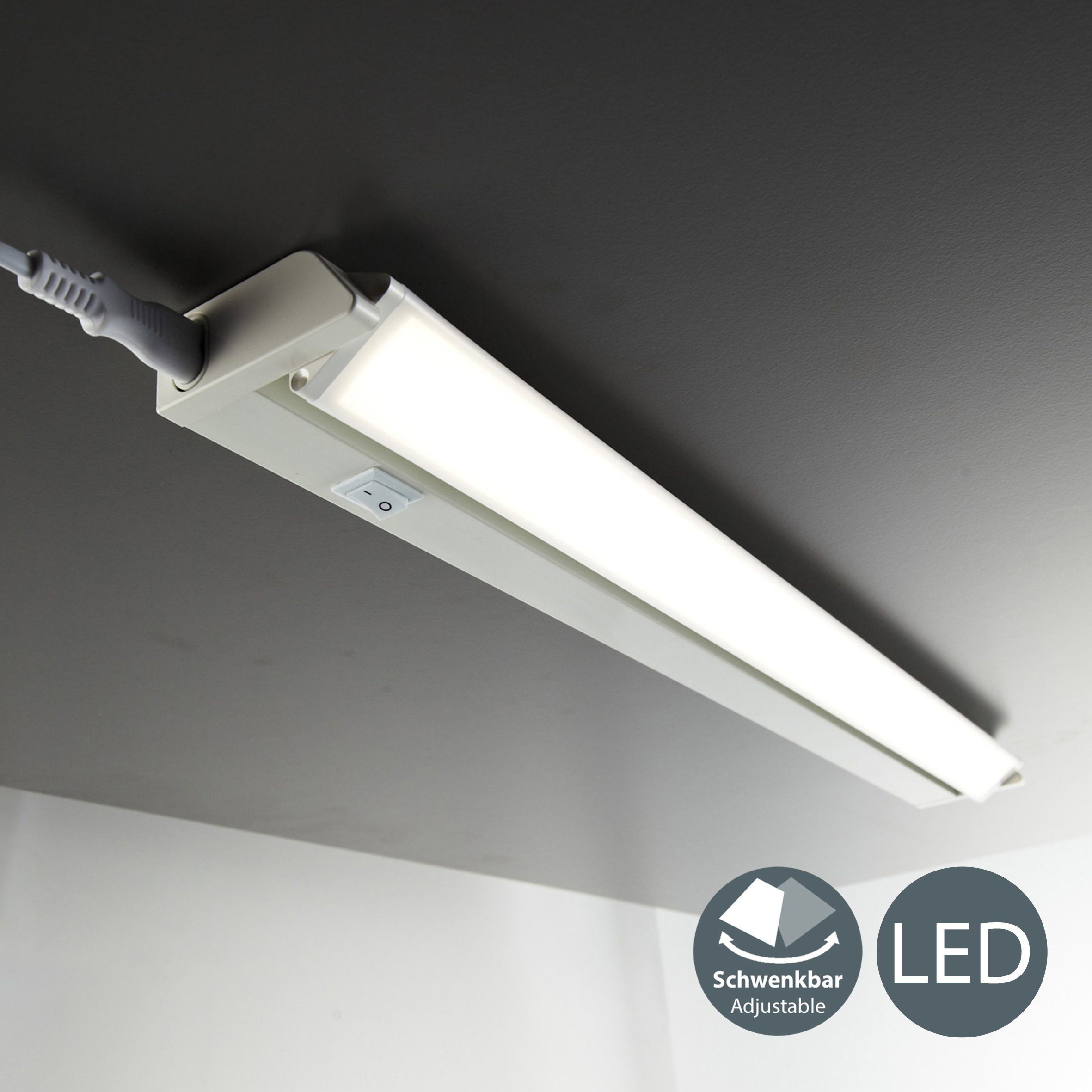B.K.Licht Lichtstrook Maria LED onderbouwlamp, 9W, lichtbalk, keuken, verlichting kastlamp