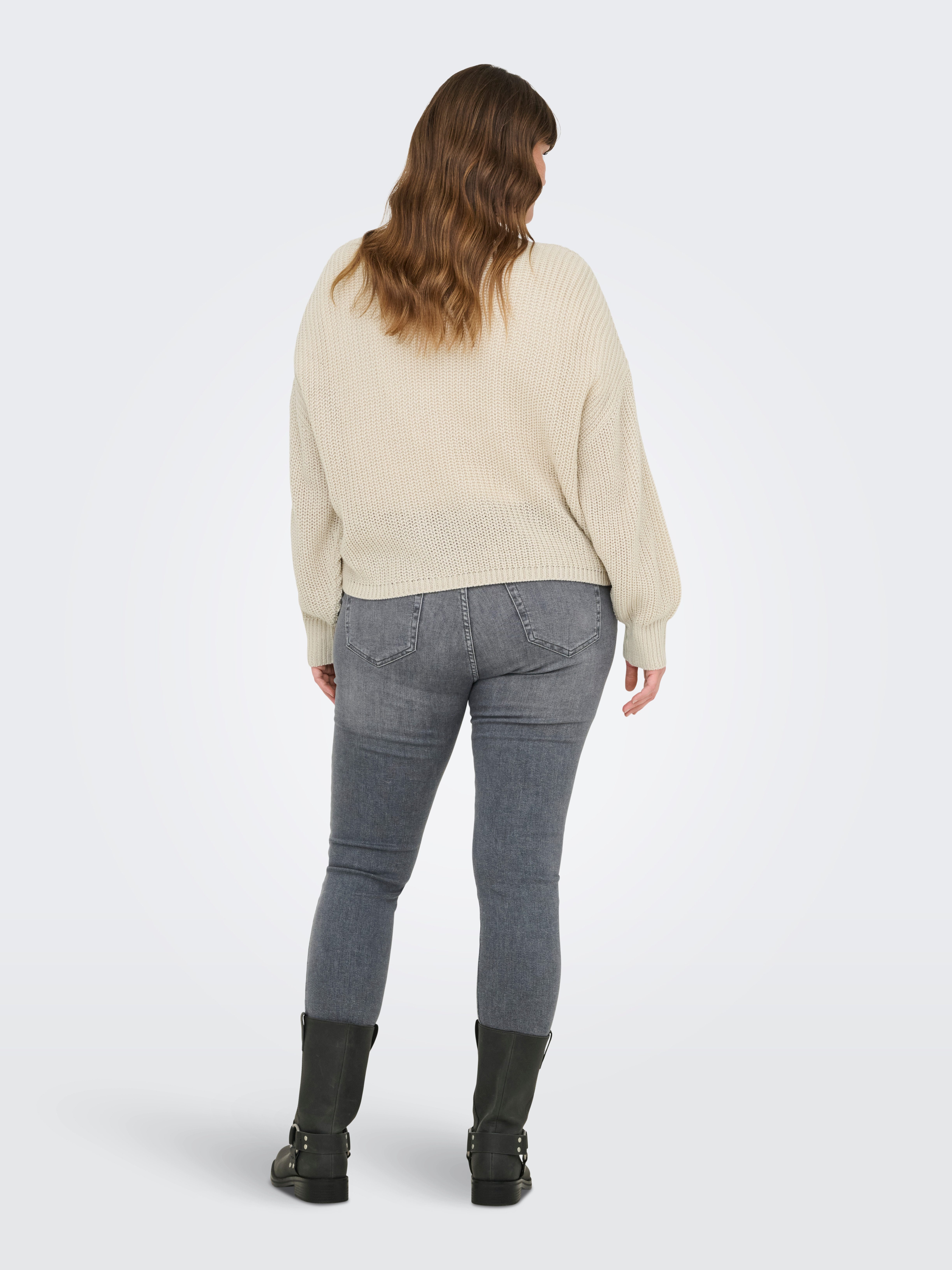 ONLY CARMAKOMA Vest CARCAROL NICE L/S CARDIGAN KNT NOOS