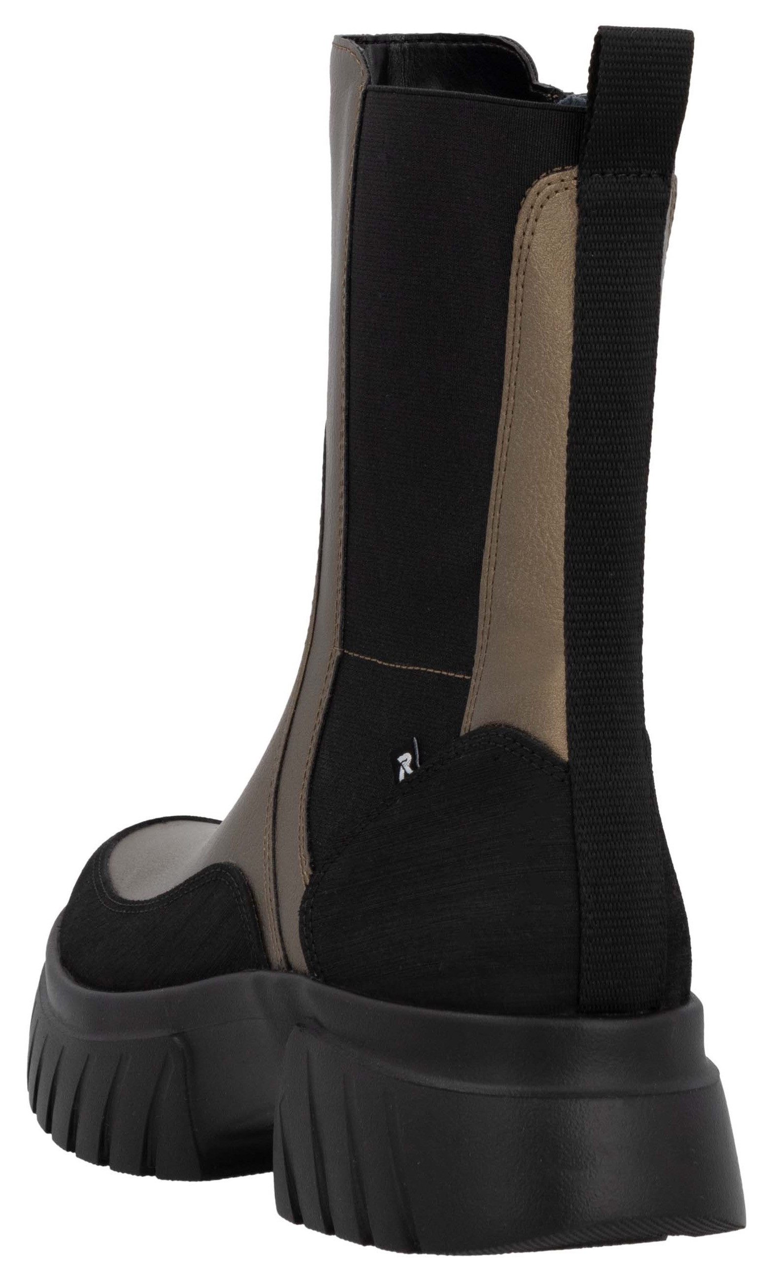 Rieker EVOLUTION Chelsea-boots instaplaarzen, enkellaarsjes met praktische binnenrits