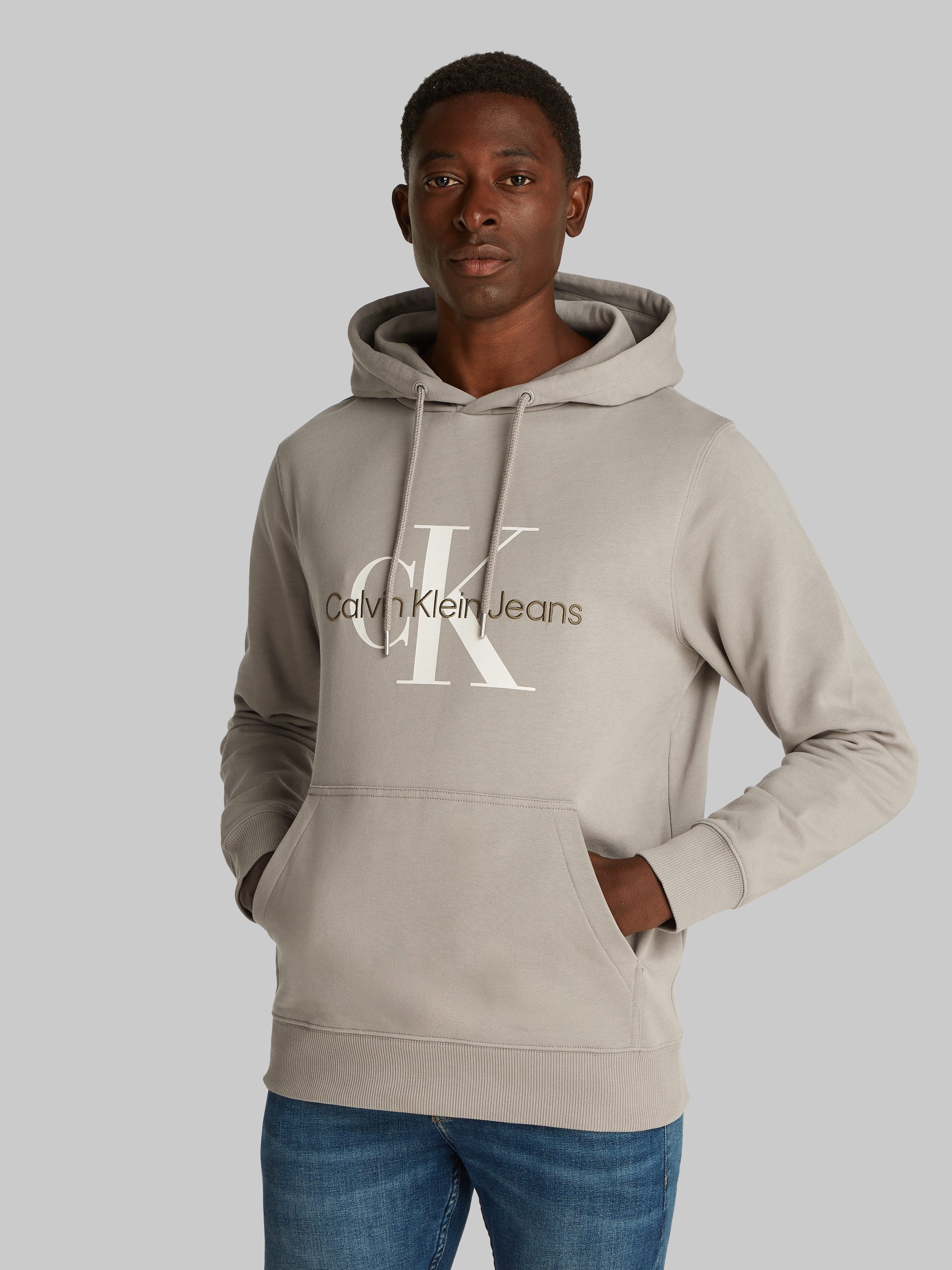 Calvin Klein Hoodie SEASONAL MONOLOGO REGULAR HOODIE