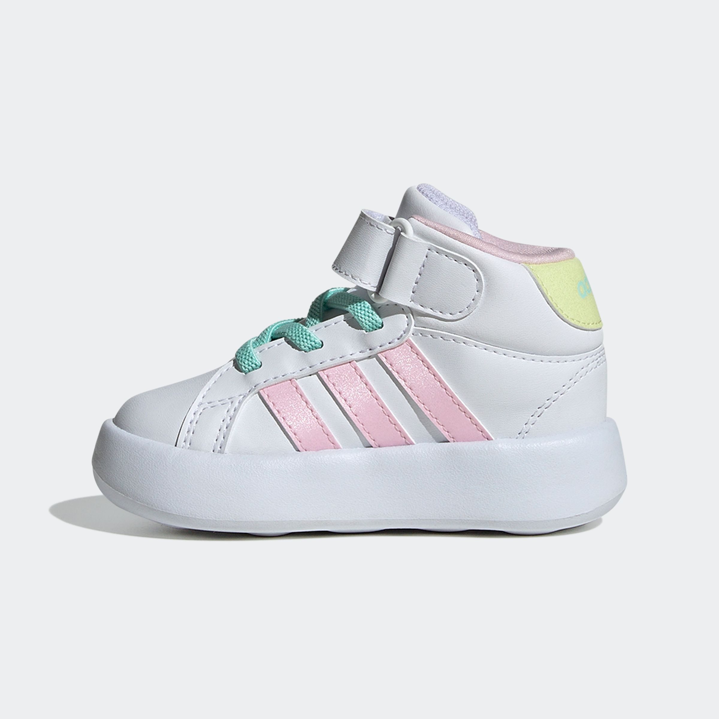 adidas Sportswear Sneakers GRAND COURT MID KIDS Design geïnspireerd op de adidas Superstar, voor kinderen