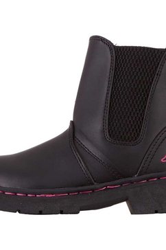 kappa chelsea-boots - met praktische elastische inzet zwart