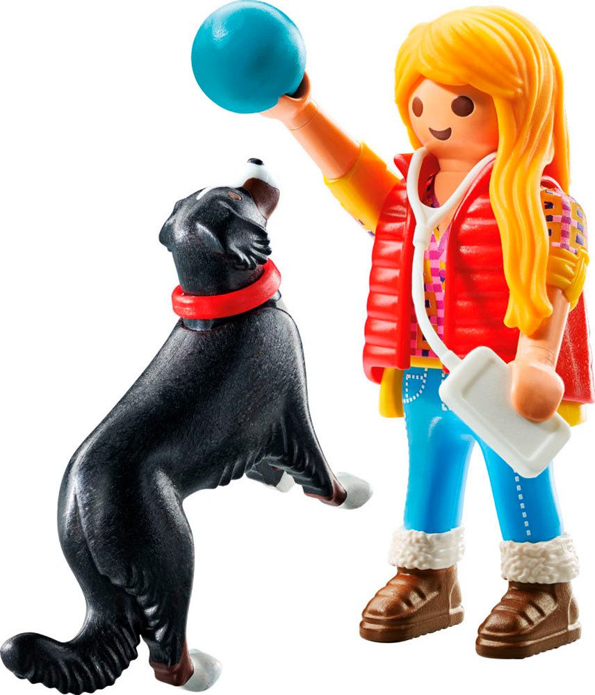 Playmobil® Constructie-speelset Frau mit Sennenhund (71738), Playmobil My Life (5-delig)