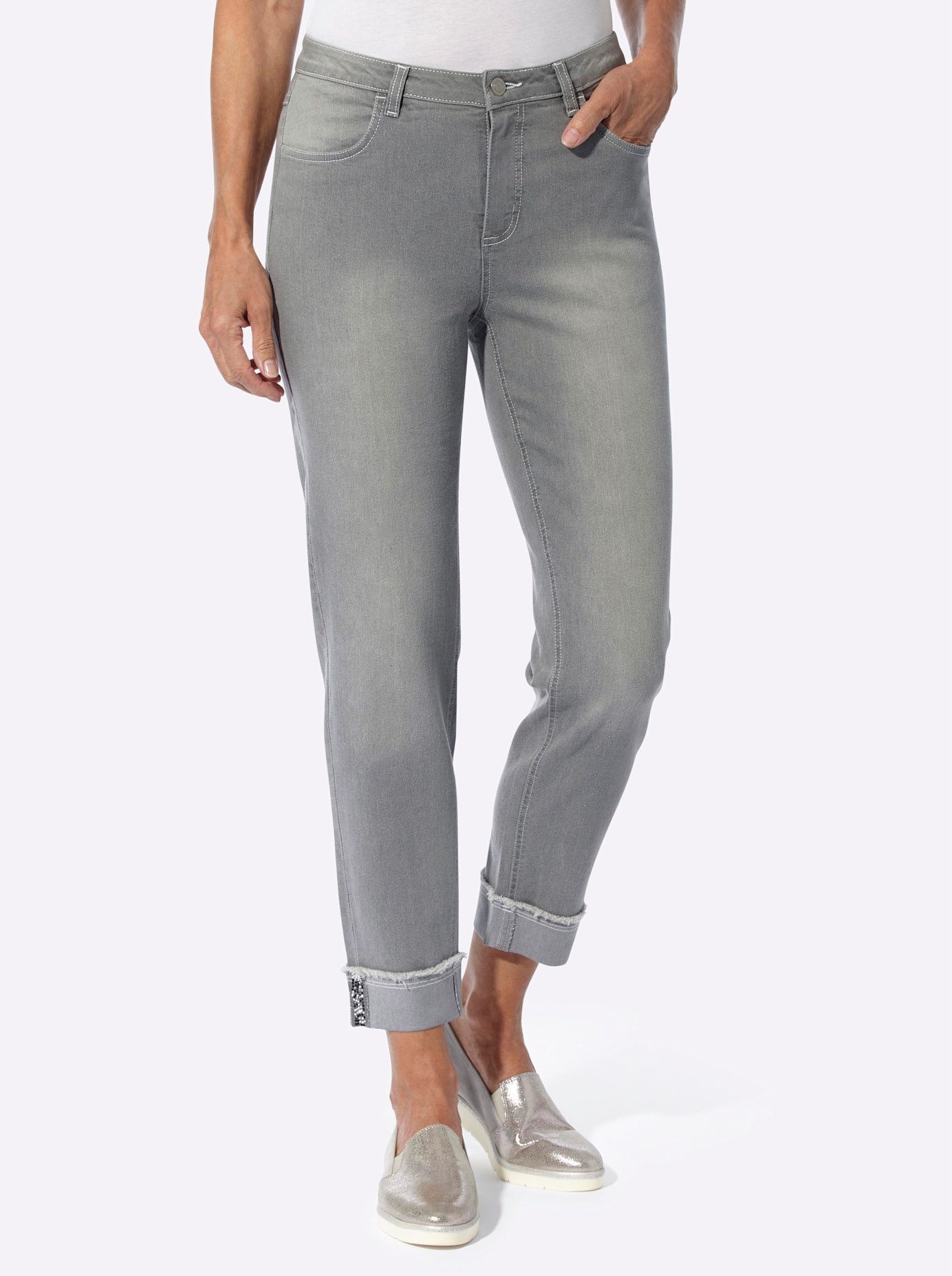 Classic Basics 7 8 jeans (1-delig)
