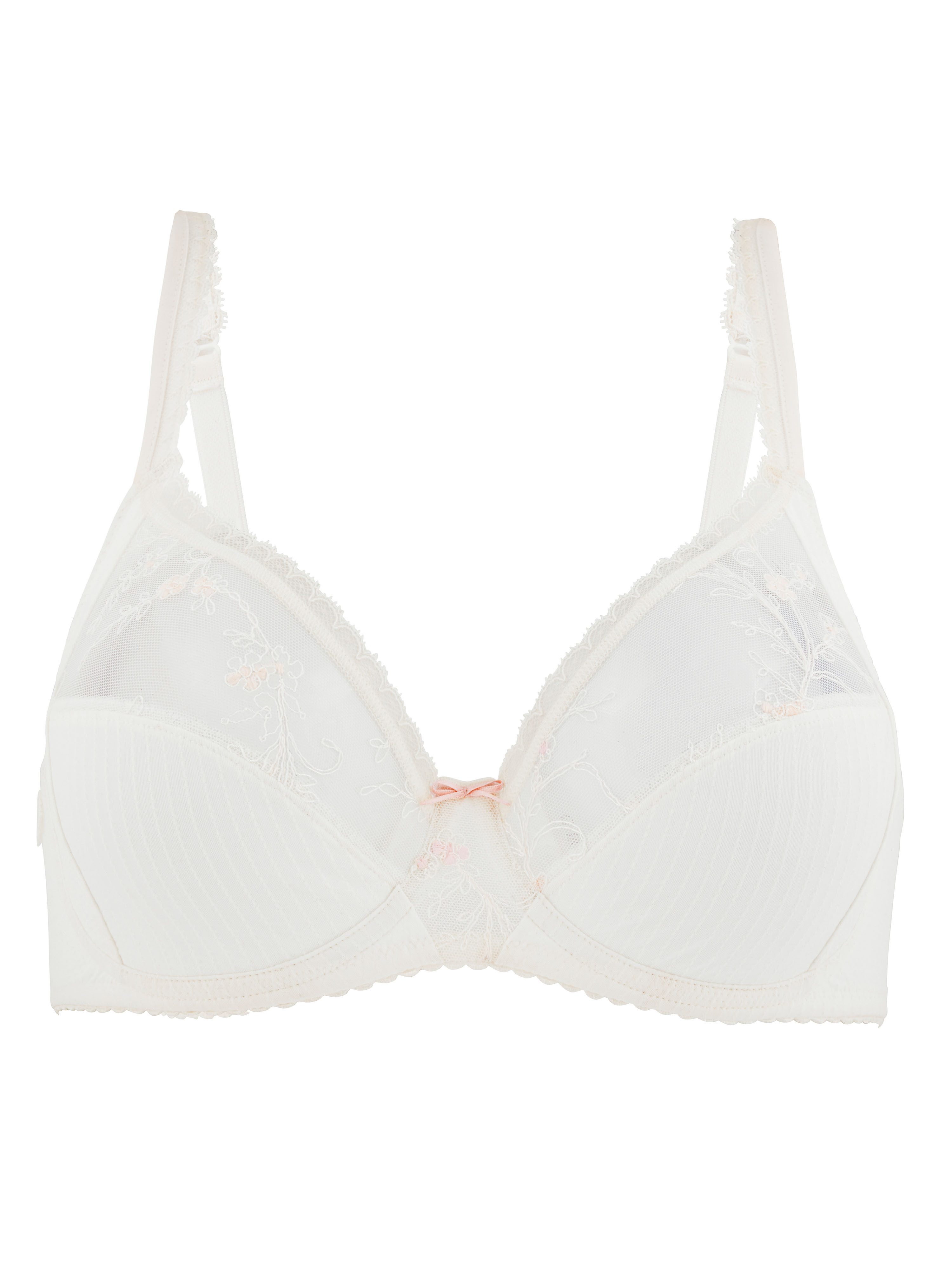 Conturelle by Felina Beugel-bh Mille Fleurs Decoratieve buitenband in high-apex-look is lengteverstelbaar