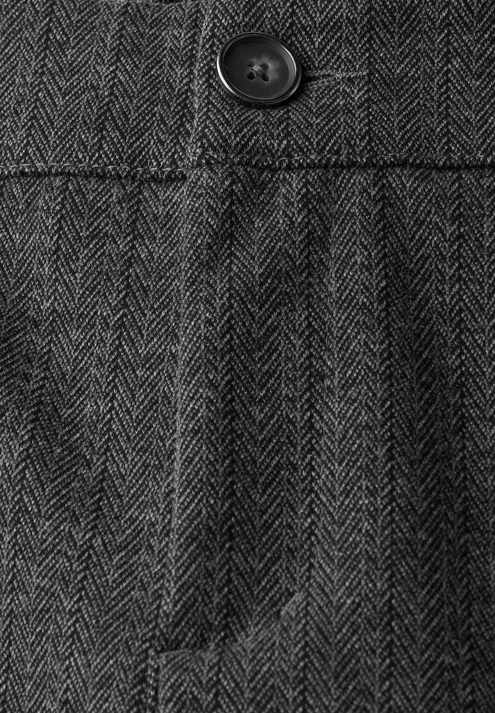 STREET ONE Stoffen broek in naaldstrepenlook