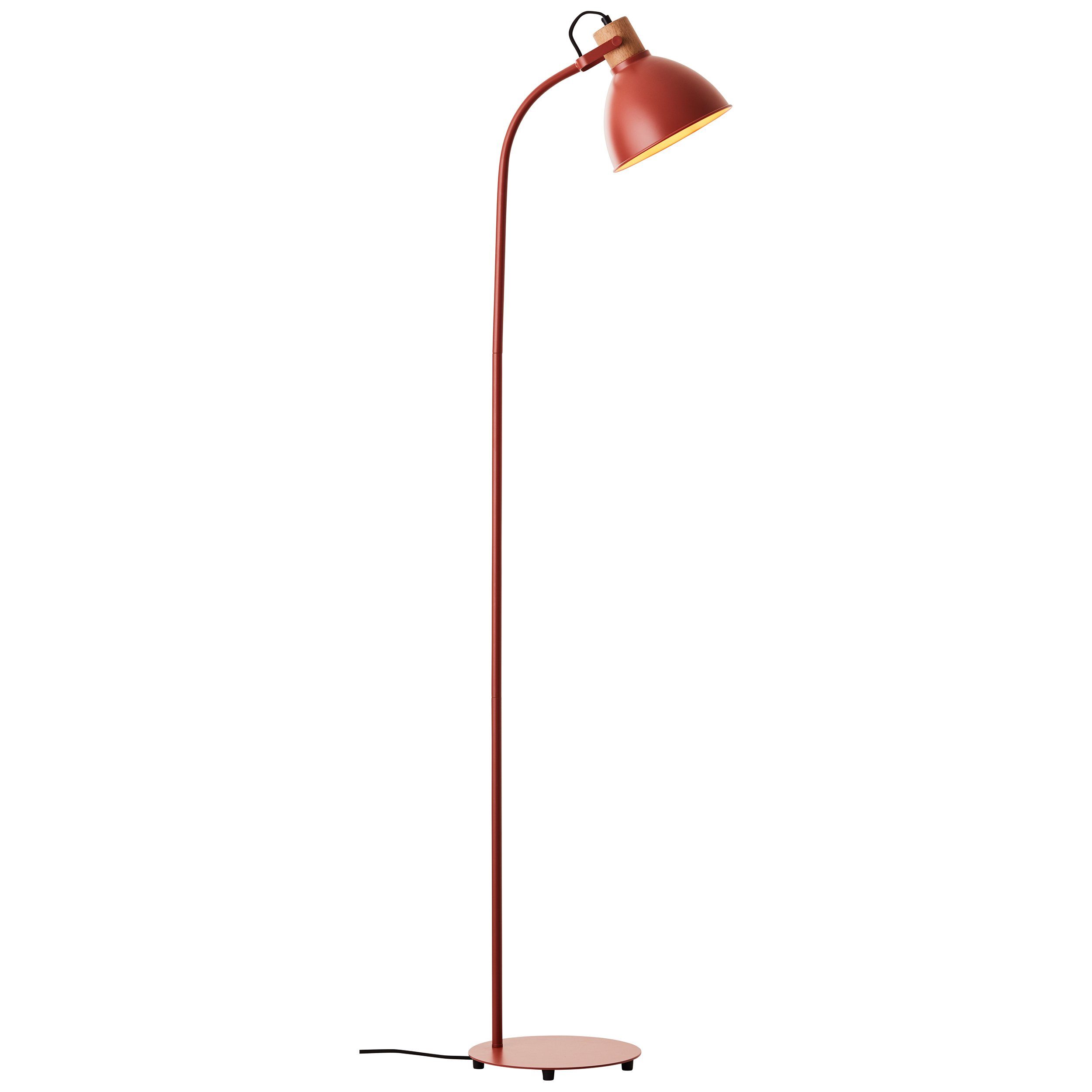 Brilliant Leuchten Staande lamp Erena Hoogte 150 cm, E27, metaal/hout