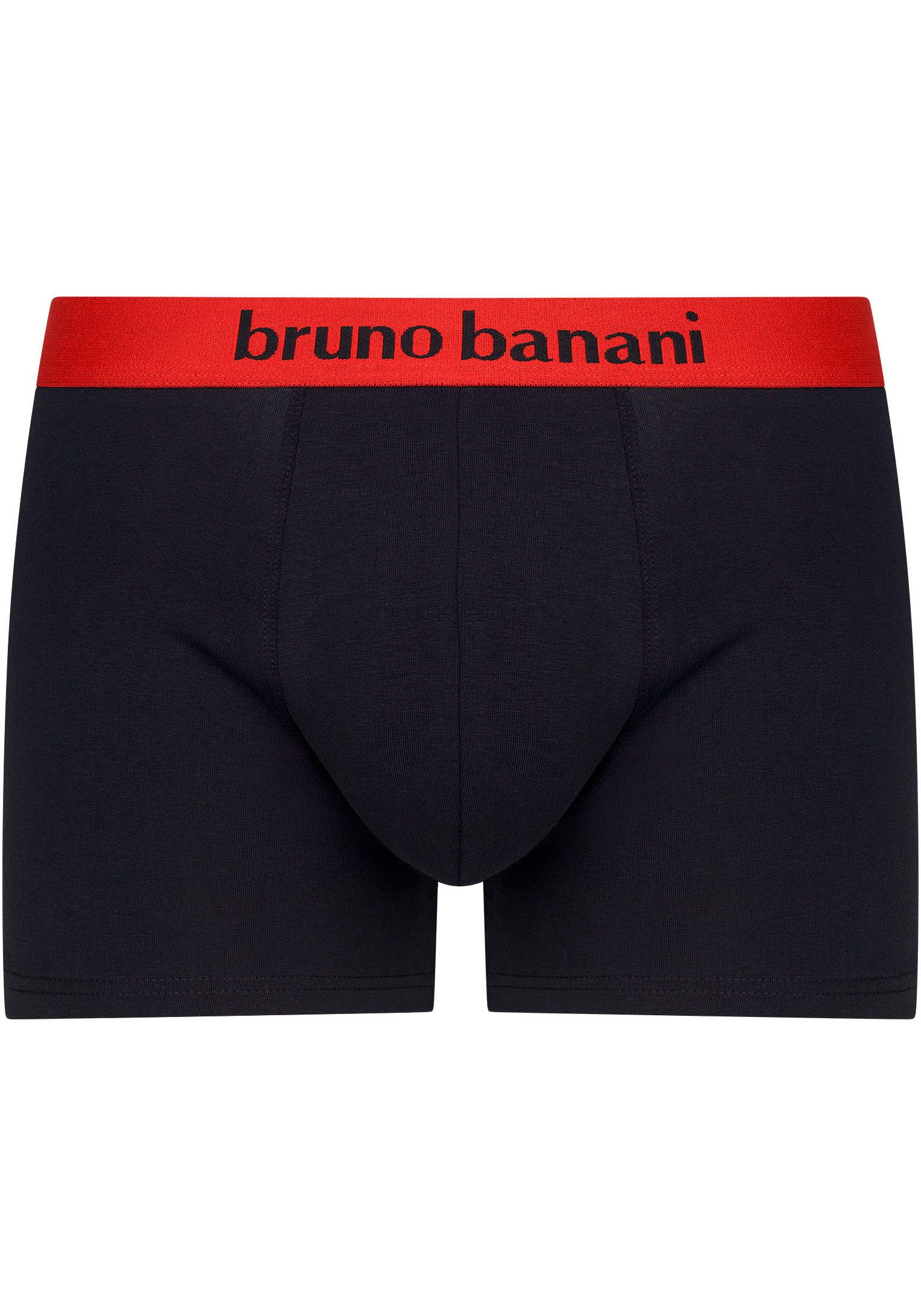 Bruno Banani Boxershort met contrasterend logo-tailleband (2 stuks Set van 2)