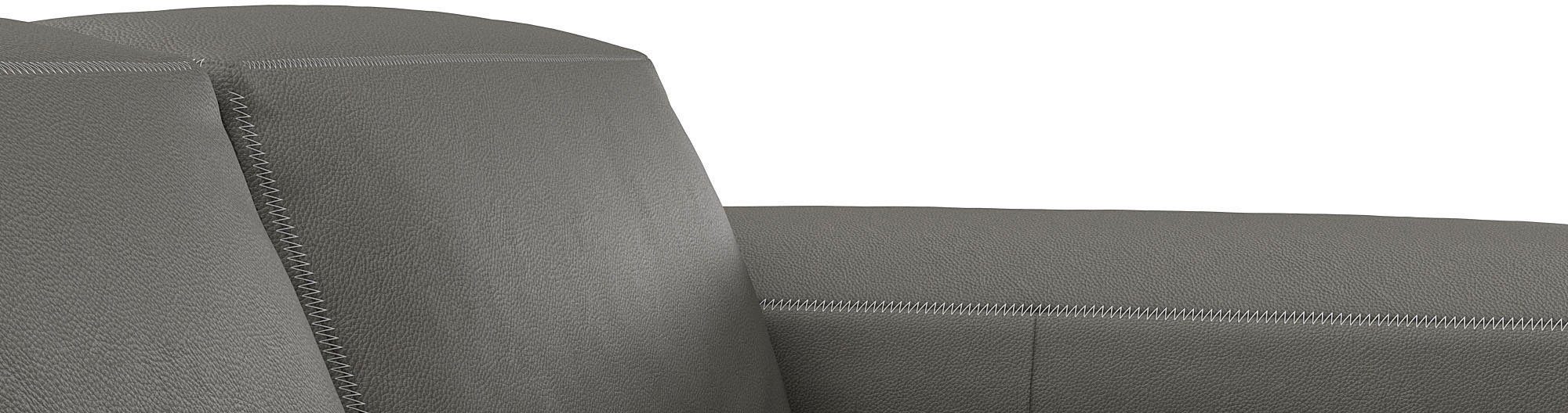 FLEXLUX Hoekbank Lucera comfortabel en comfortabel door hoogwaardige zitconstructie, L-vorm