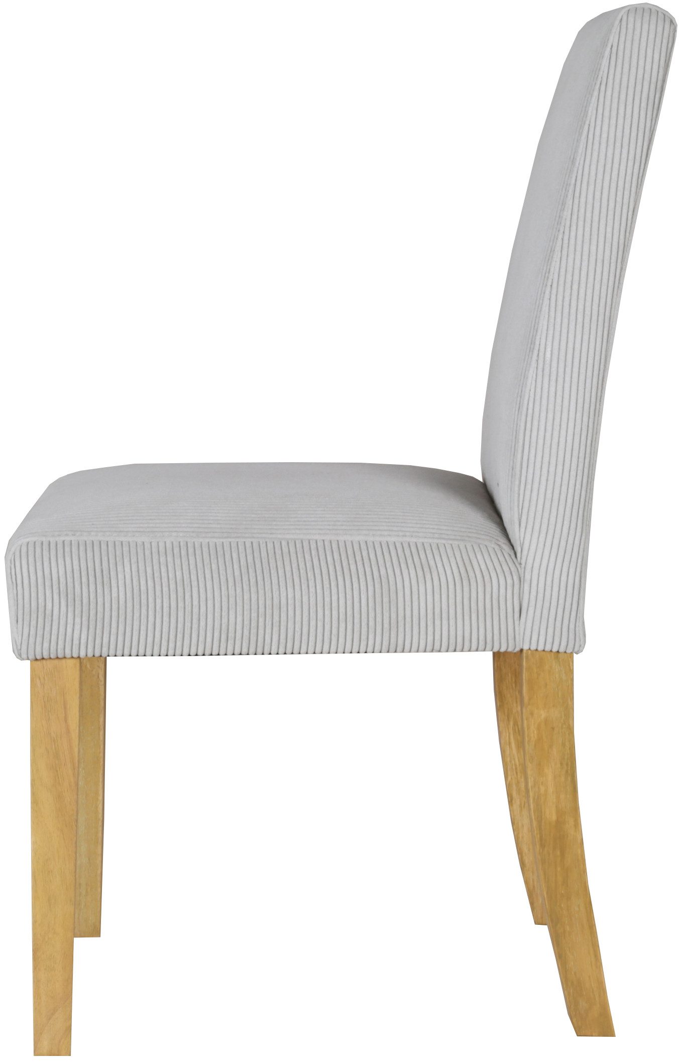 Home affaire Eetkamerstoel Winikon, TOPSELLER! Massief houten frame, moderne cordstof, comfortabel gepolsterd (set)