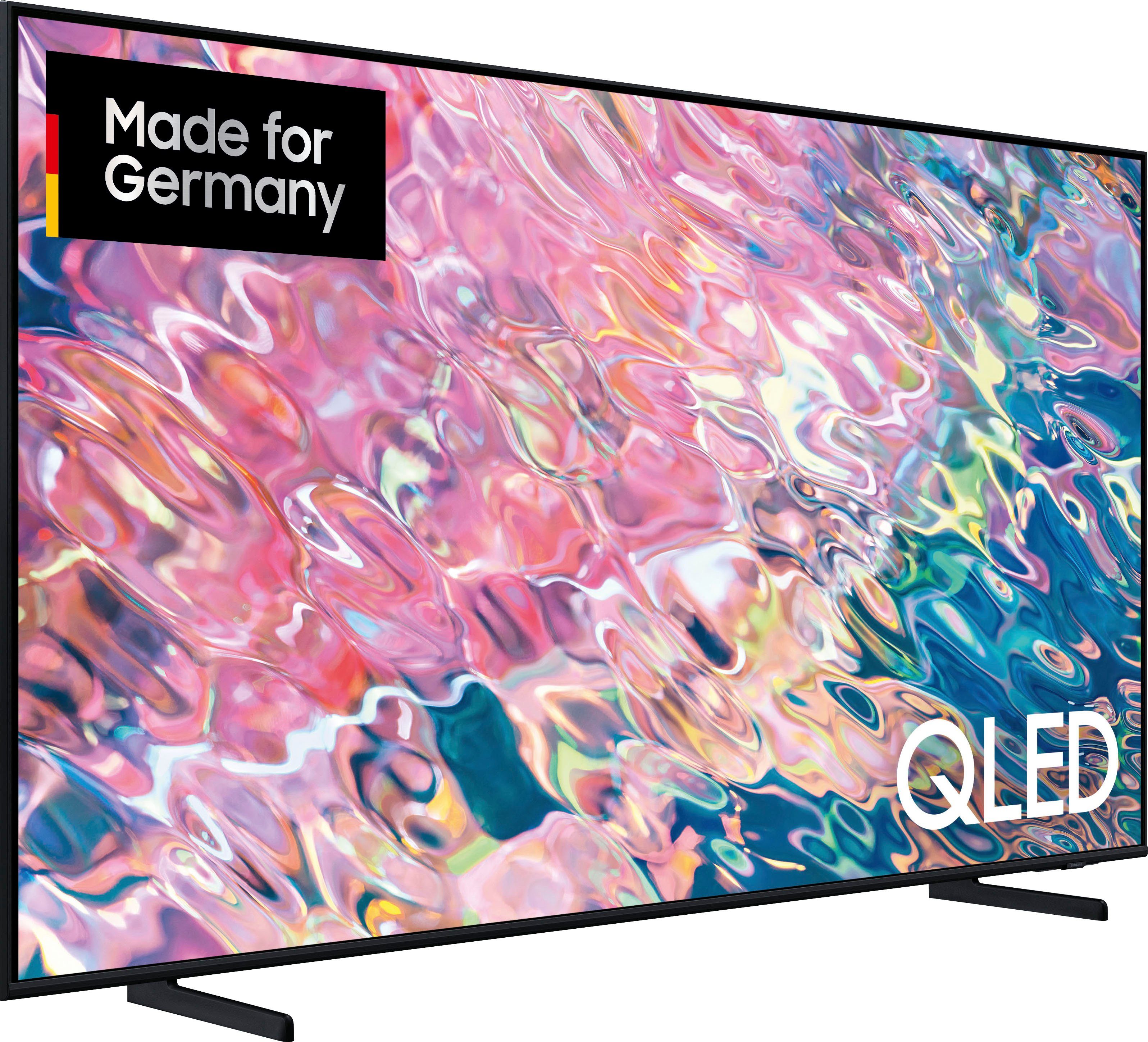 Samsung QLED-TV 75" QLED 4K Q60B (2022), 189 cm / 75", Smart TV, Quantum Processor Lite 4K, Quantum HDR, Supreme UHD-dimming