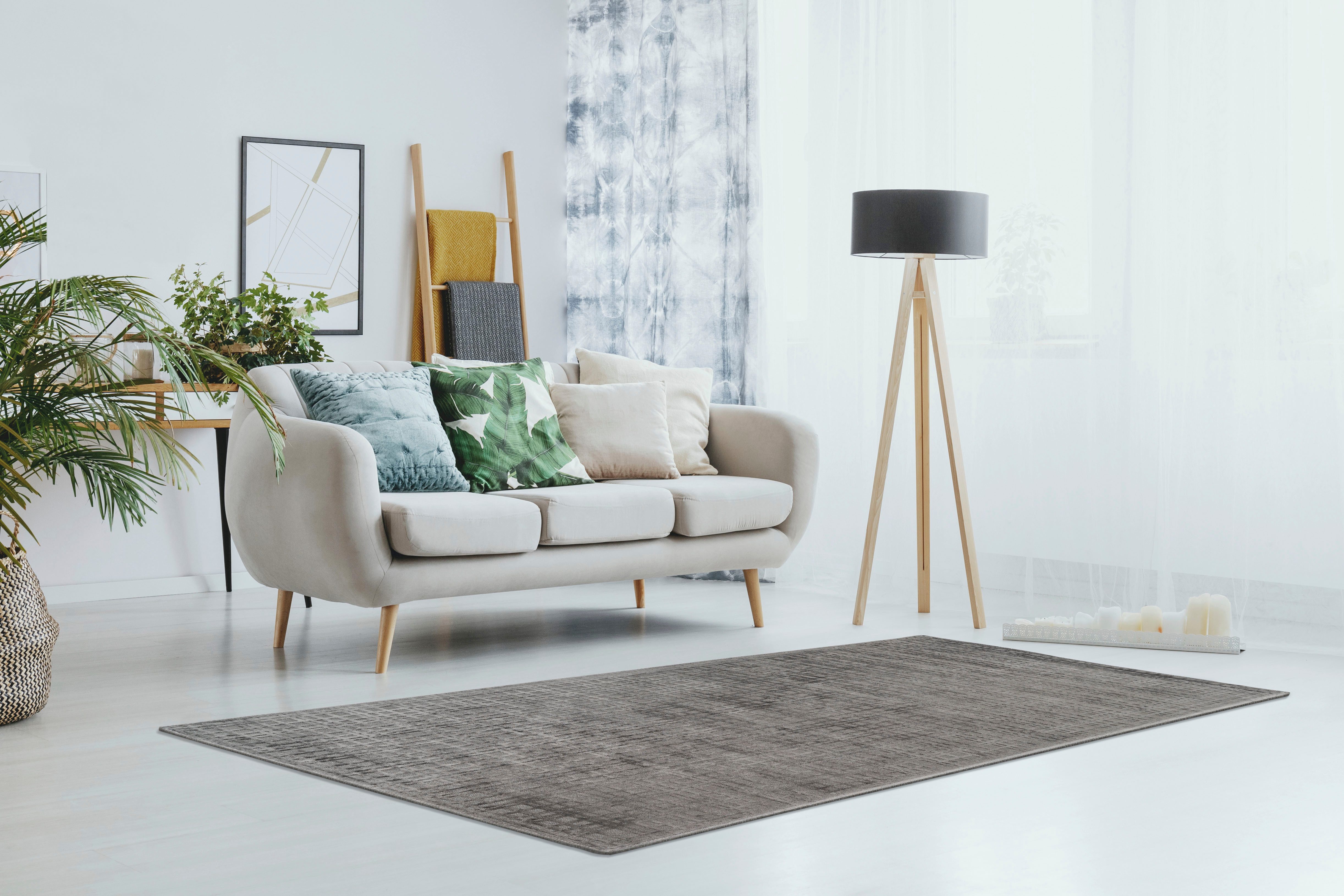 Padiro Vloerkleed Karma 125 Handgeweven tapijt met 3D-ontwerp, zachte grip, onderhoudsvriendelijk